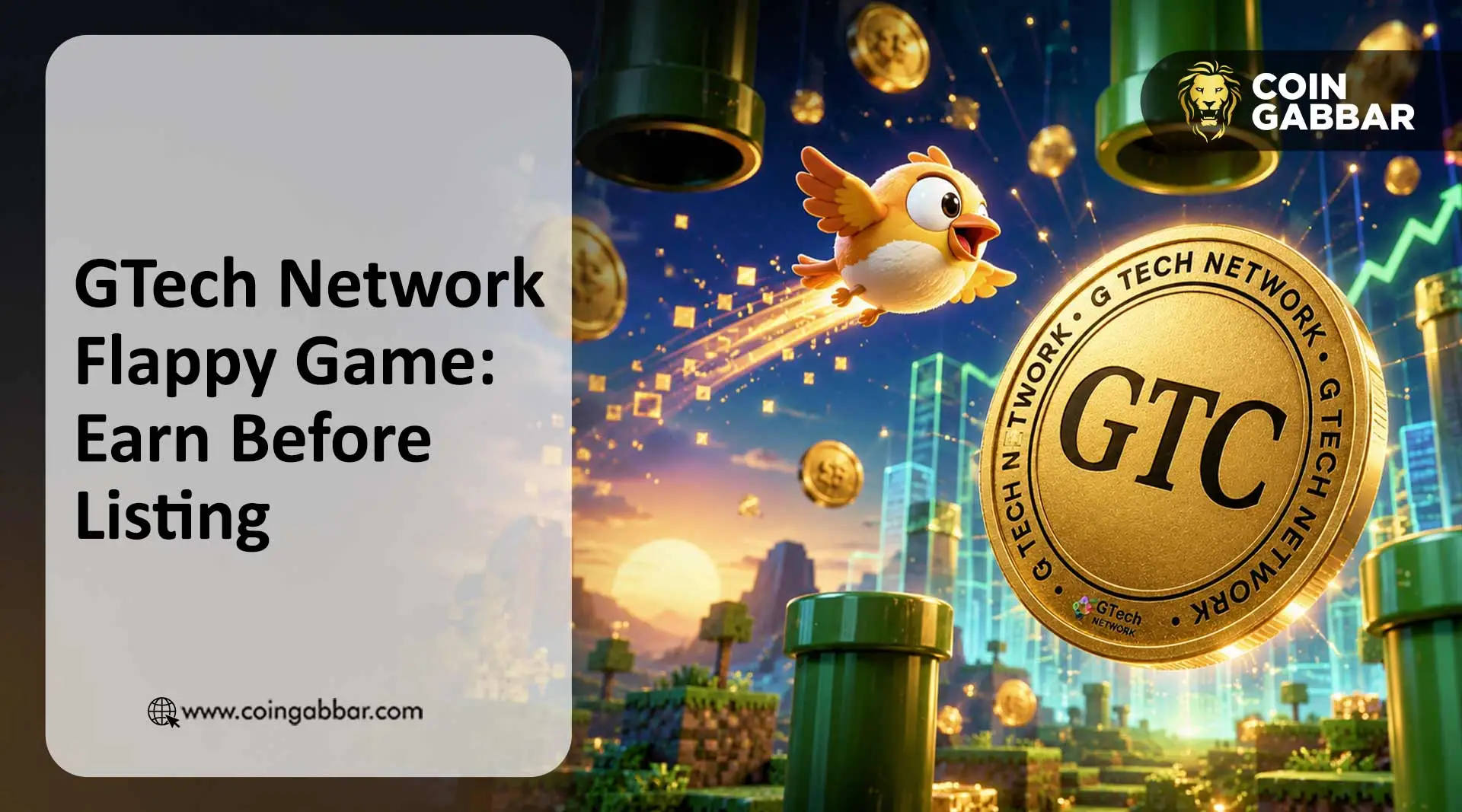 GTech Network GTC Flappy Game earnings