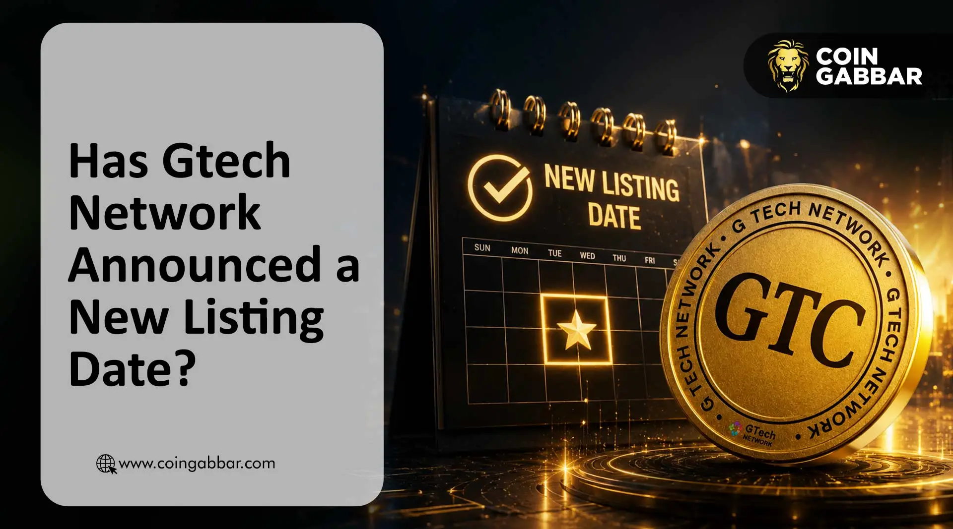 GTech Network Listing Date