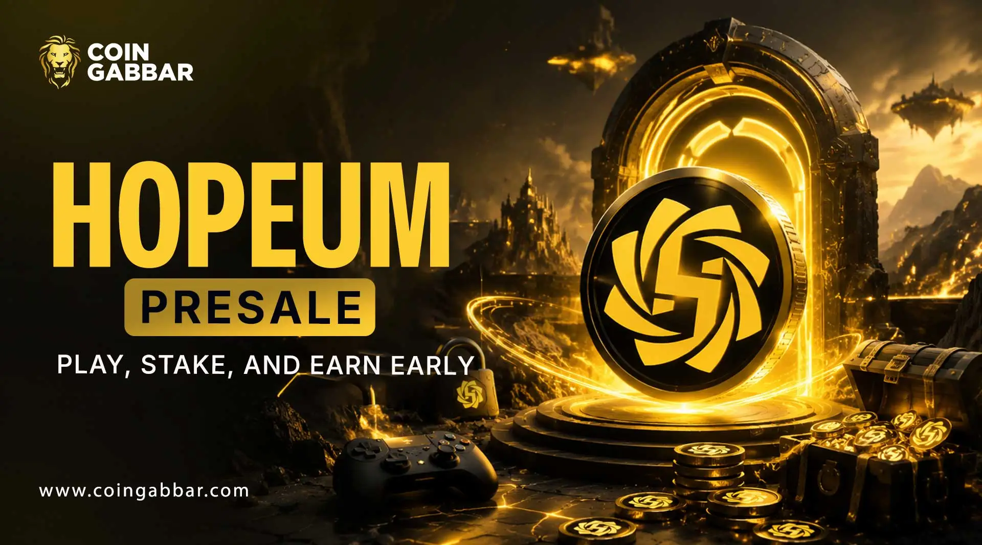 Hopeum Presale: Play, Stake, and Earn Early