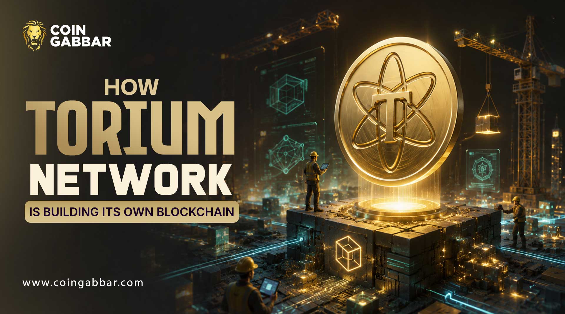 Torium Network mobile-first blockchain concept illustration