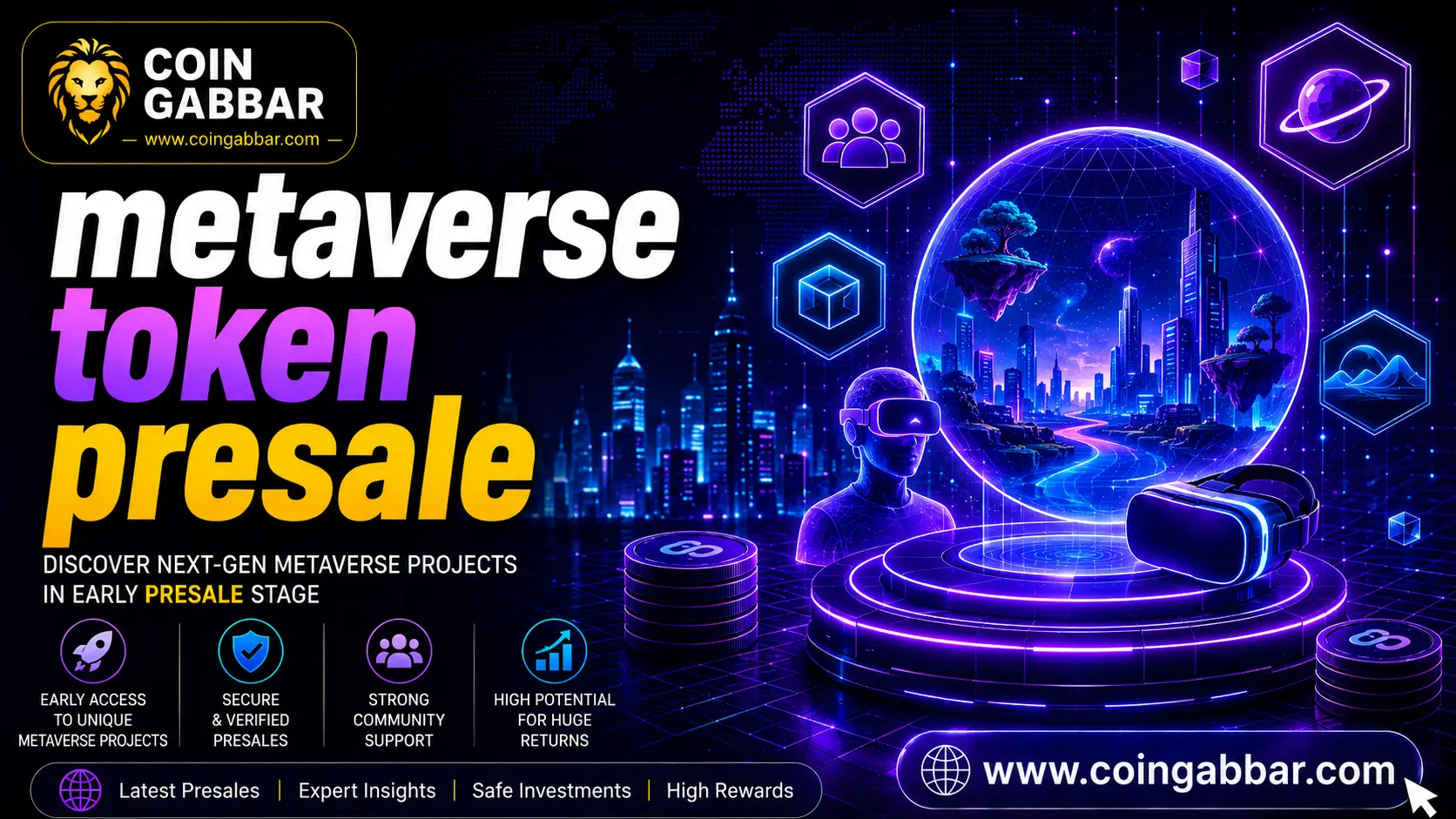Metaverse Token Presale 2026 top Web3 picks