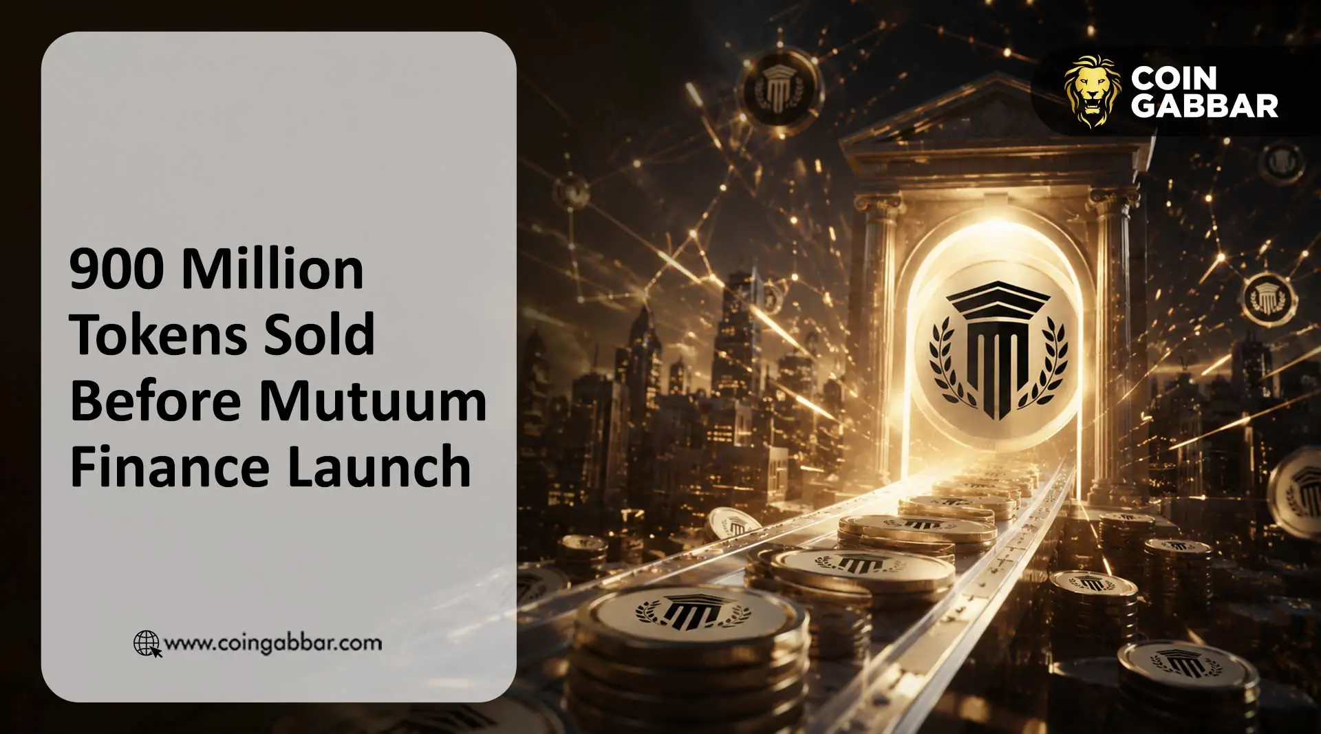 900 Million Tokens Sold Before Mutuum Finance Launch