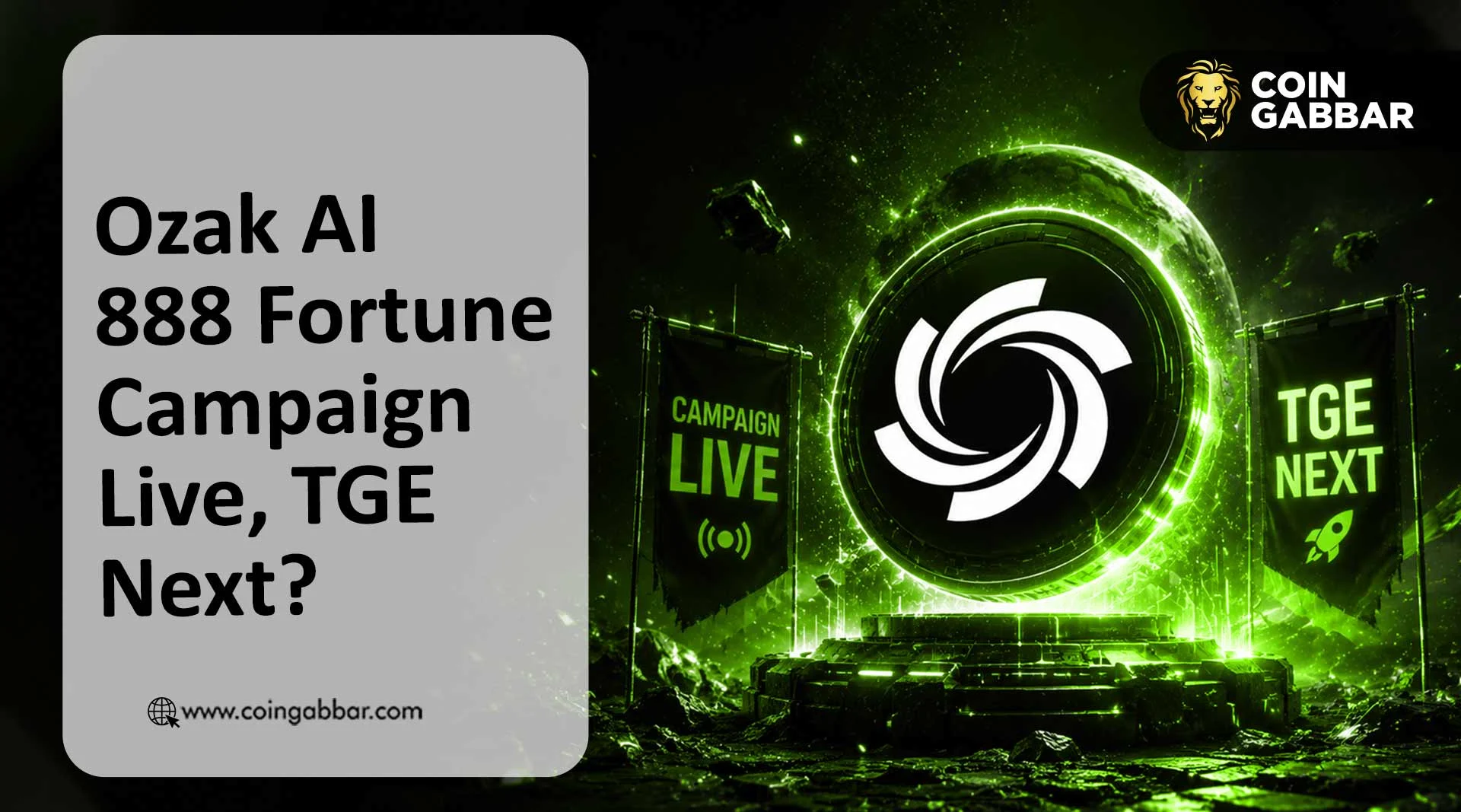 Ozak AI 888 Fortune Campaign Live, TGE Next?