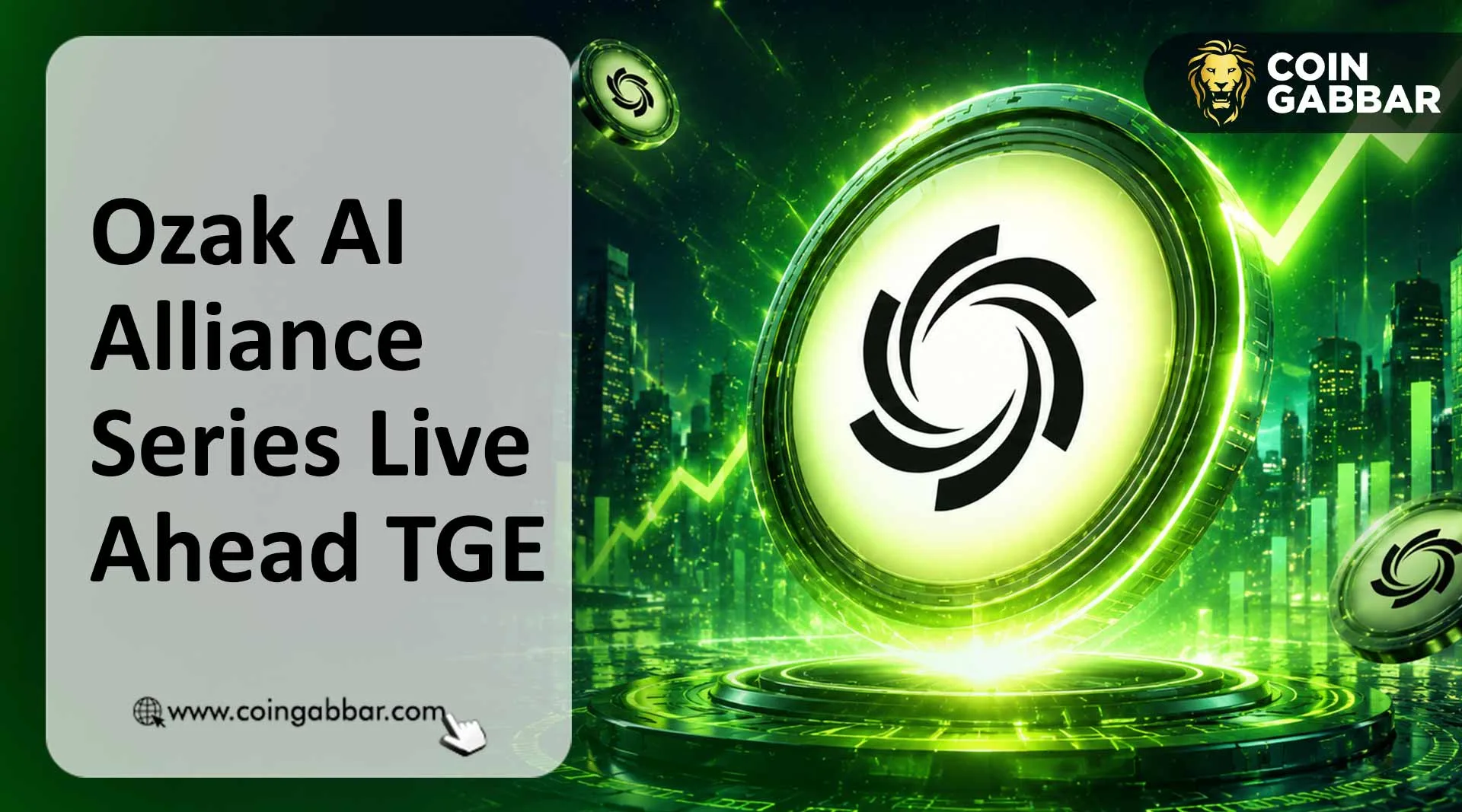 Ozak AI Alliance Series Live Ahead TGE