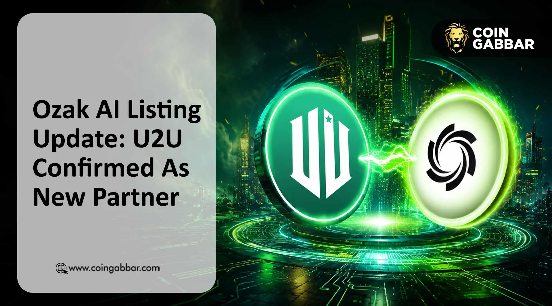 Ozak AI Listing Update: U2U Confirmed As New Partner