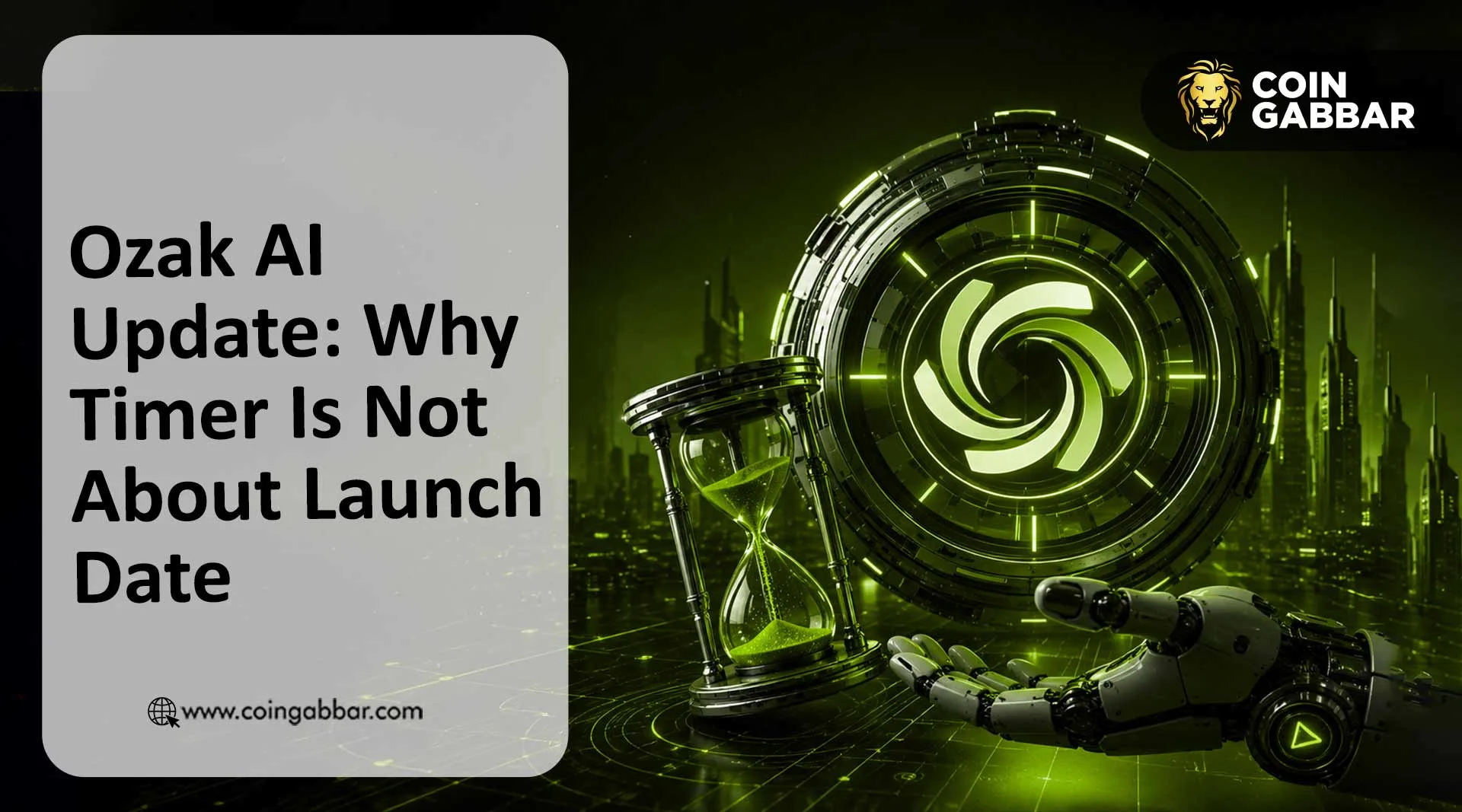 Ozak AI Update: Why Timer Is Not About Launch Date