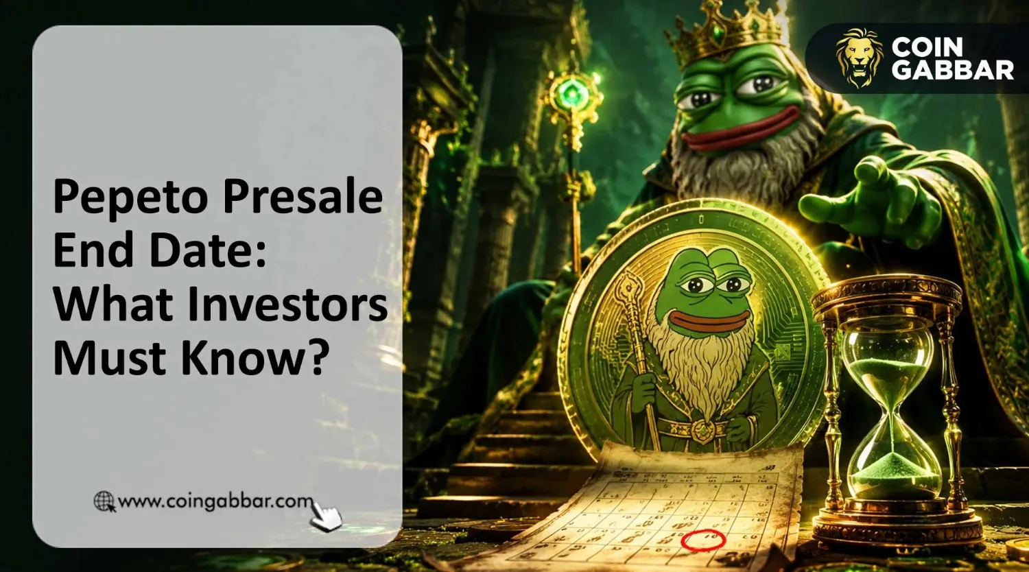 Pepeto Presale End Date: What Investors Must Know?