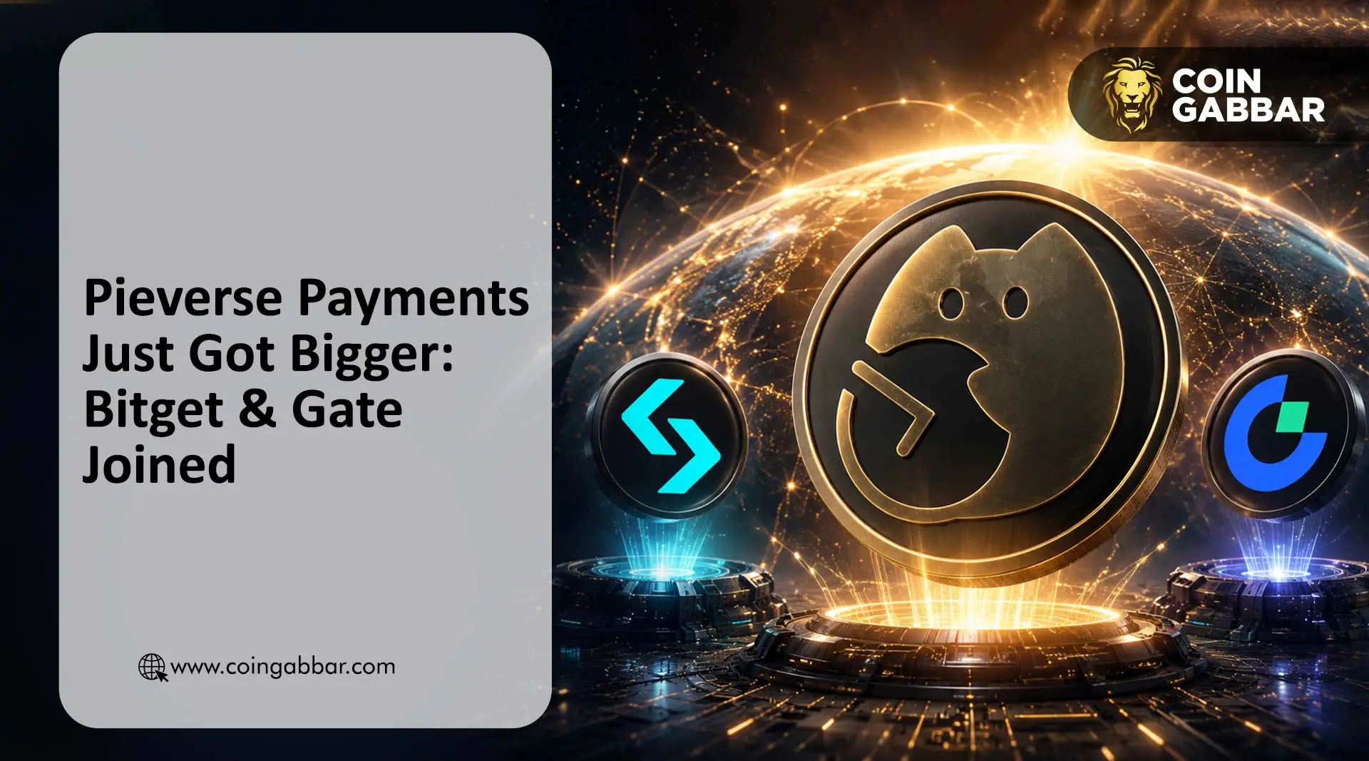 Pieverse Token Payments Just Got Bigger: Bitget & Gate Joined