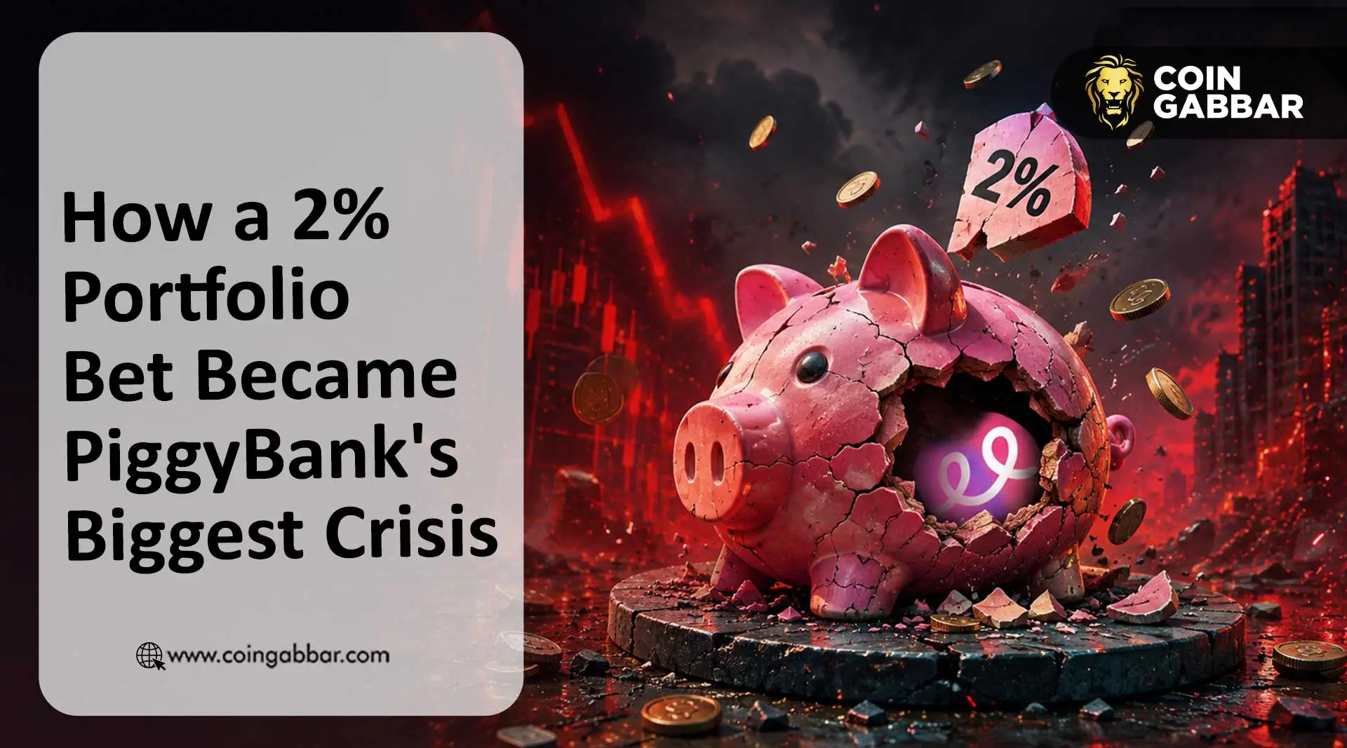 How a 2% Portfolio Bet Became PiggyBank Biggest Crisis