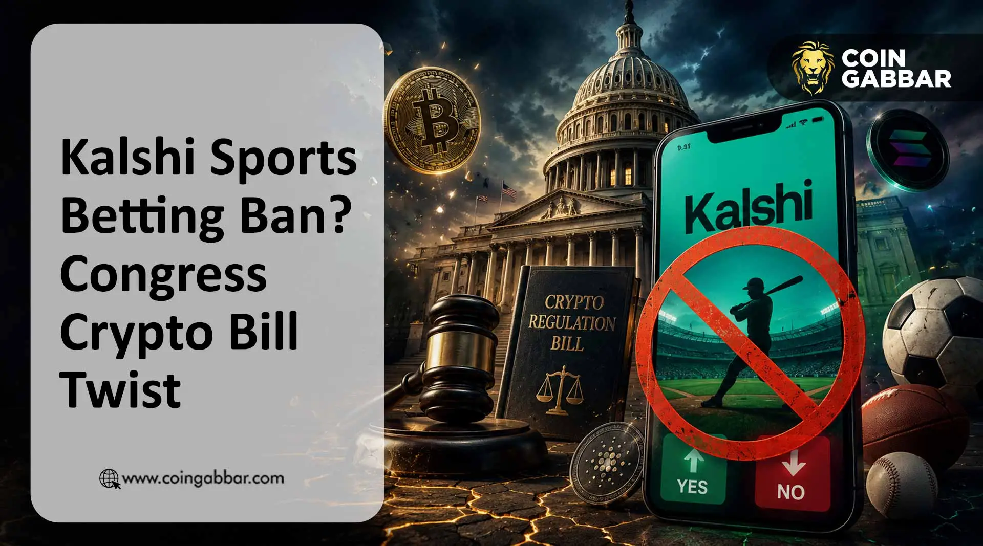 Kalshi Sports Betting Ban? Congress Crypto Bill Twist