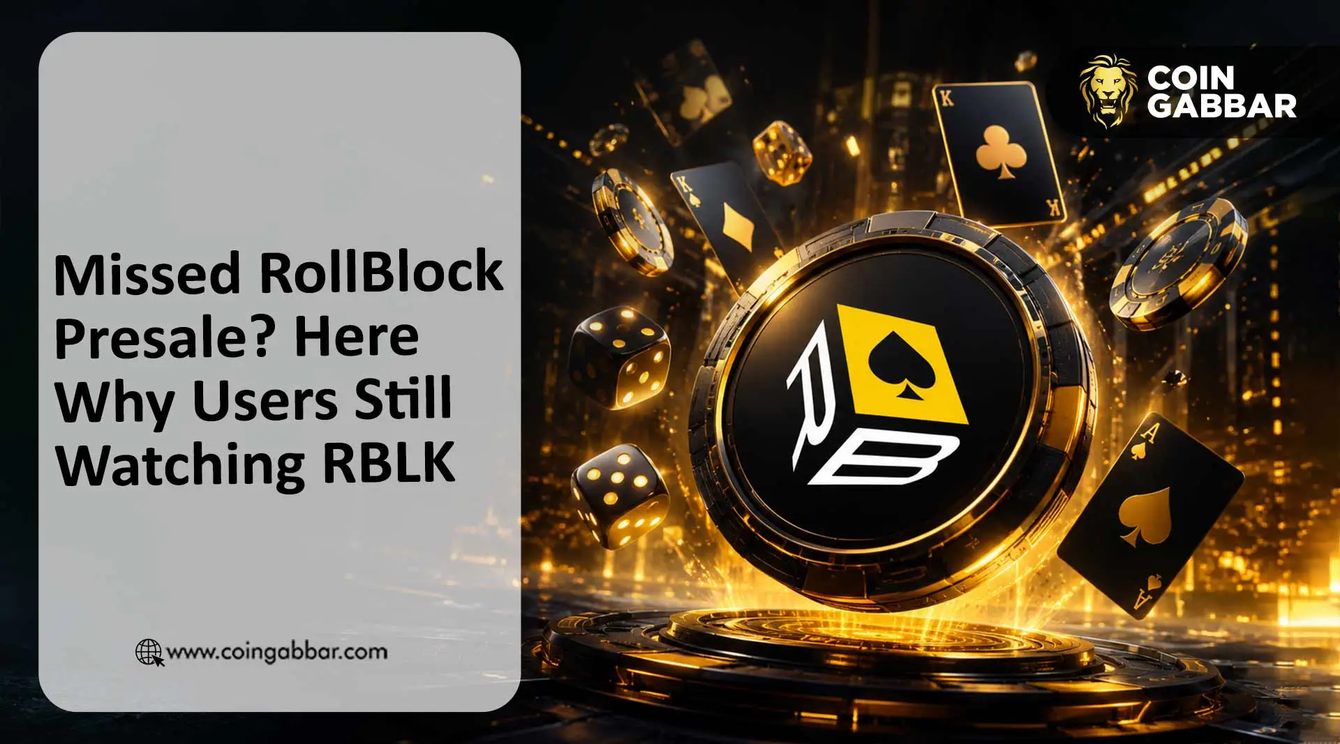 Missed RollBlock Presale? Here Why Users Still Watching $RBLK
