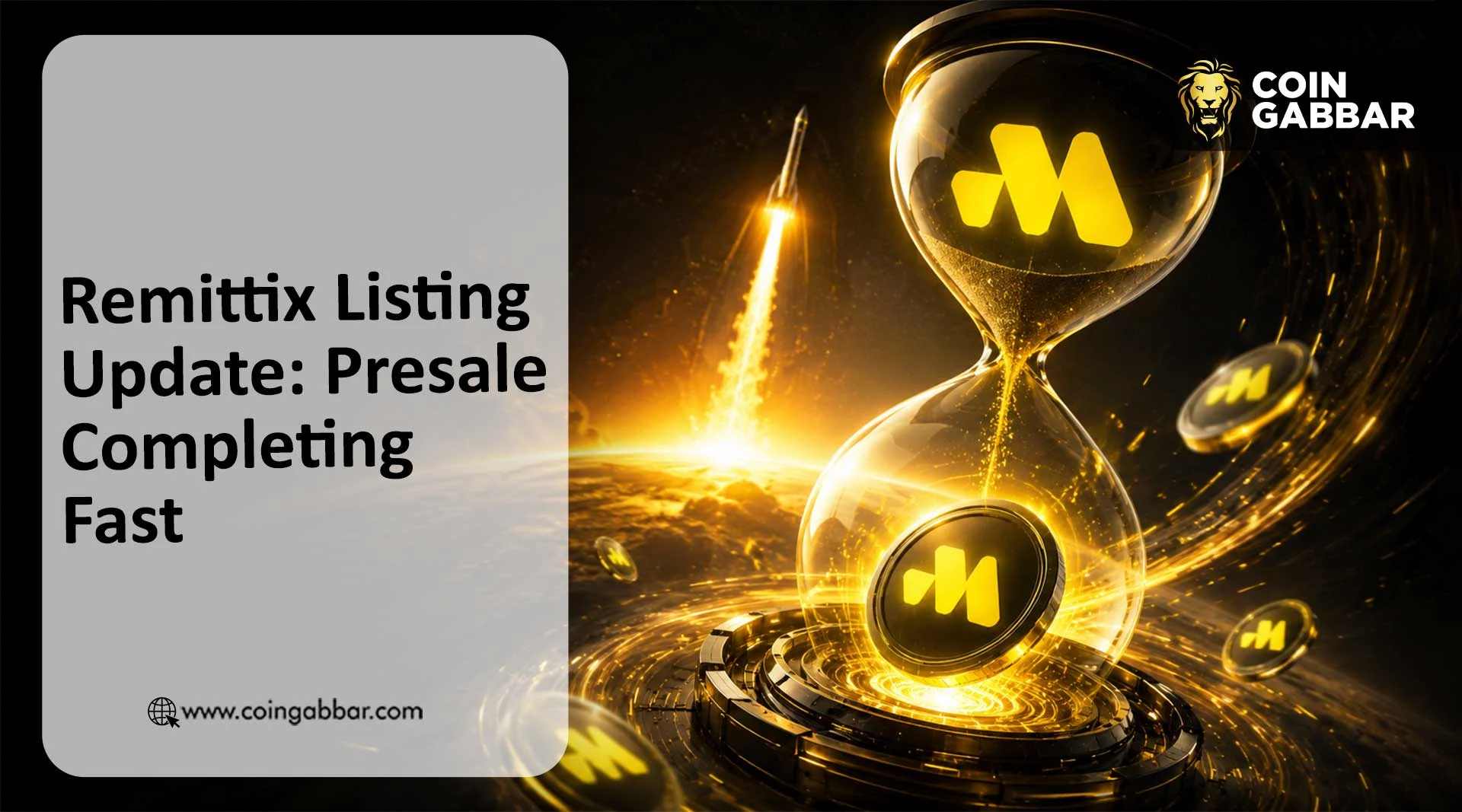 Remittix Listing Update: Presale Completing Fast
