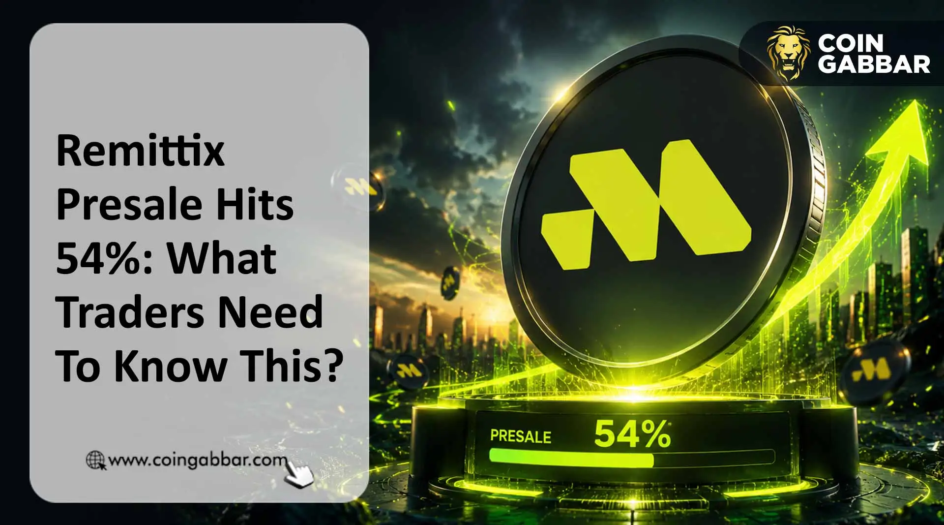 Remittix Presale Hits 54%: What Traders Need To Know This?
