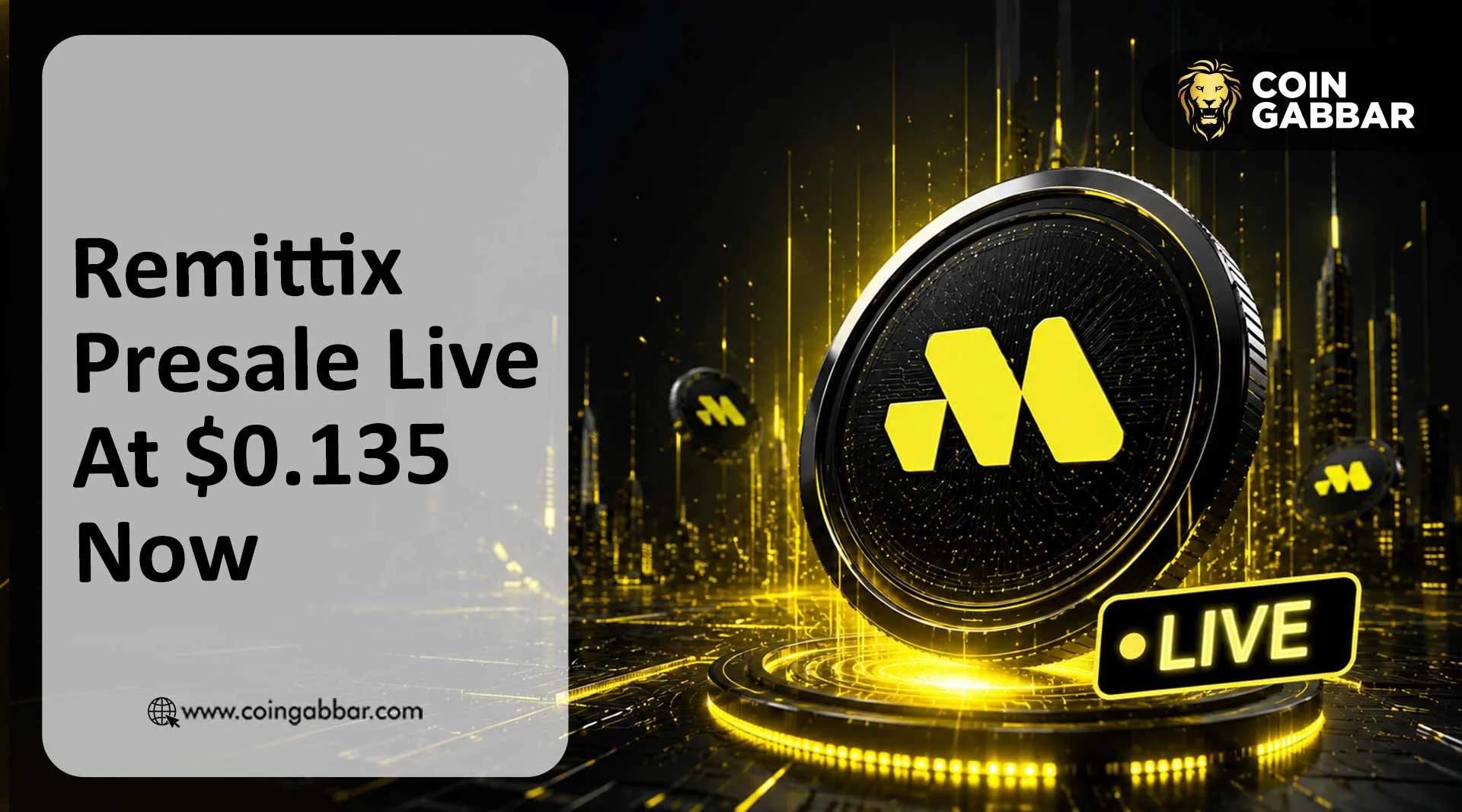 Remittix Presale Update: RTX Live At $0.135 Now