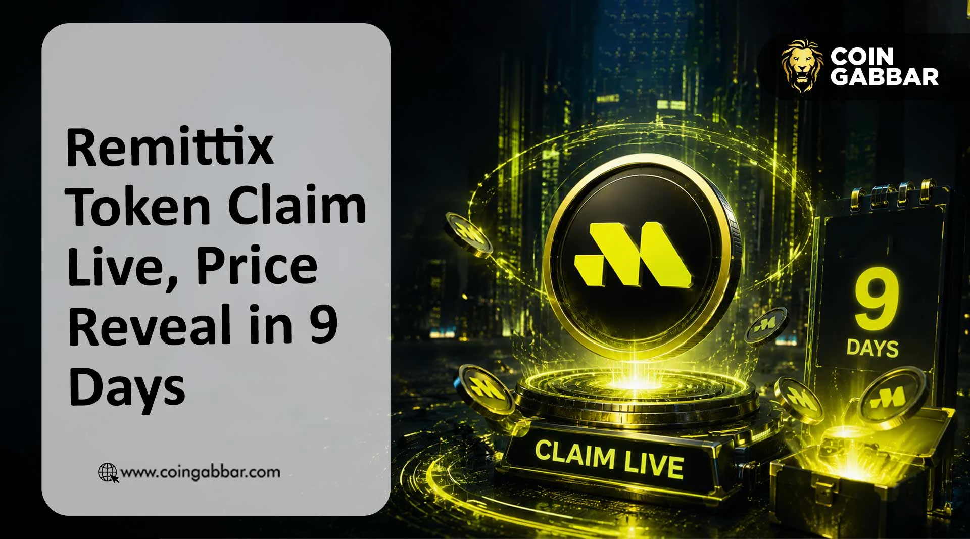 Remittix Token Claim Live, Price Reveal in 9 Days