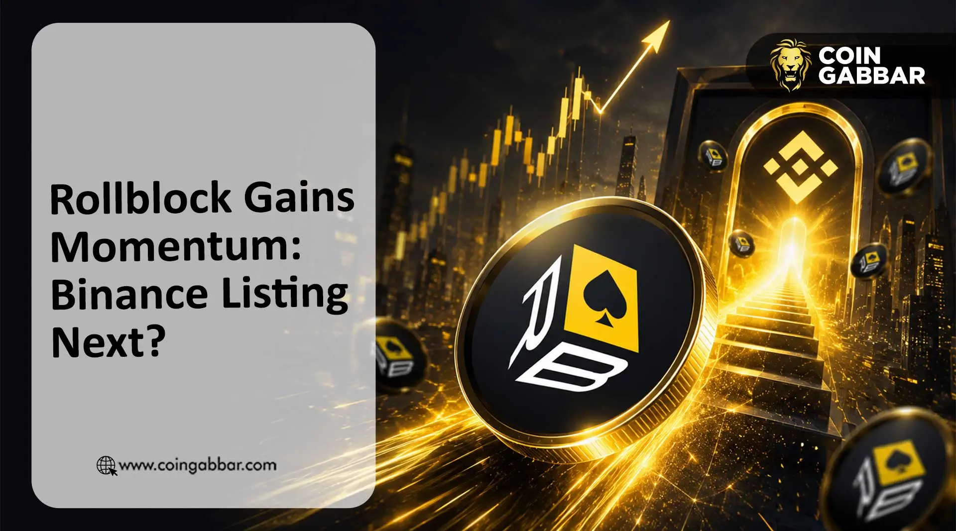 Rollblock launch date RBLK Binance listing June 15