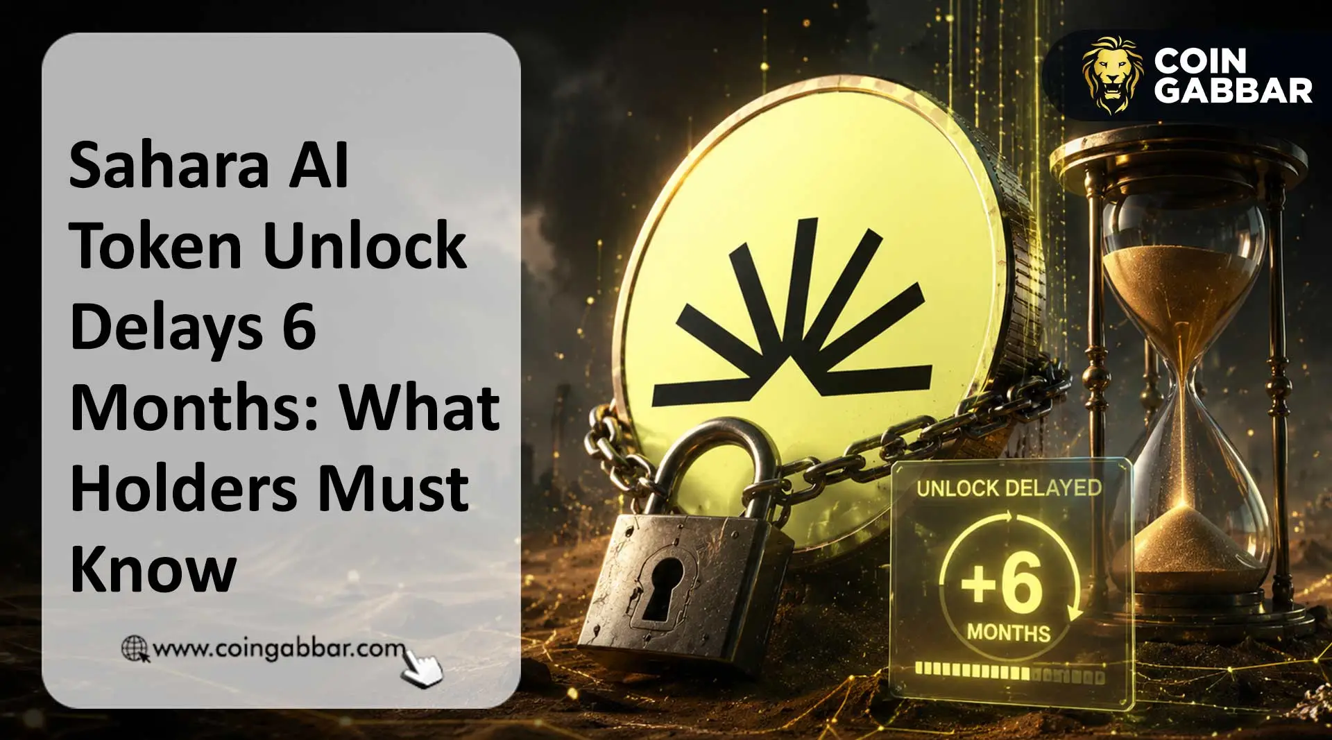 Sahara AI Token Unlock Delays 6 Months: What Holders Must Know