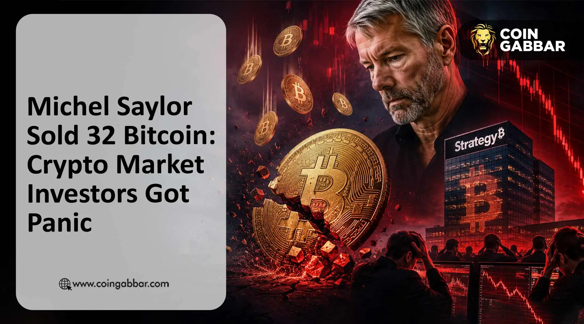 Michel Saylor Sold 32 Bitcoin: Crypto Market Investors Got Panic