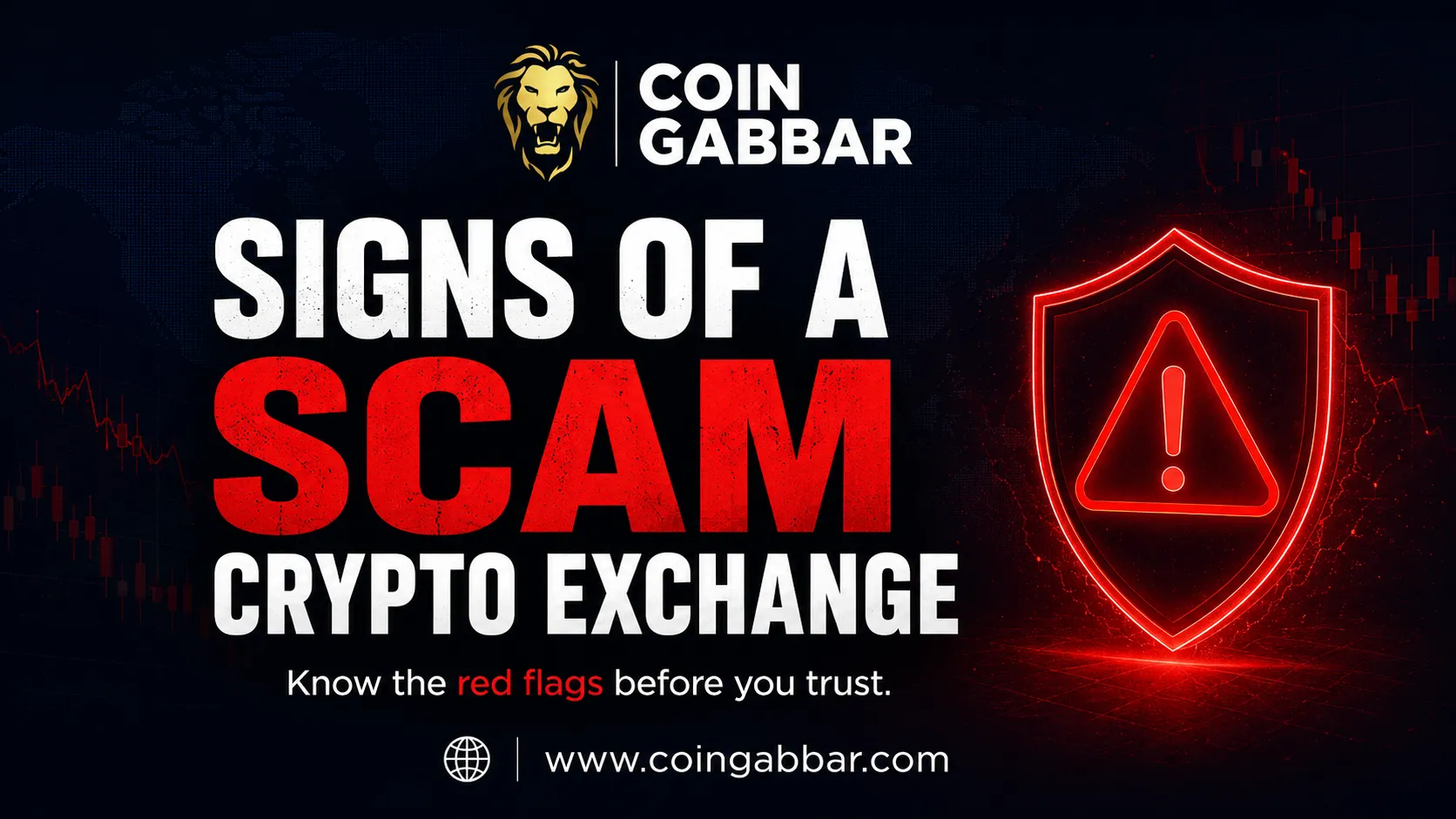 Signs of a scam crypto exchange red flags 2026