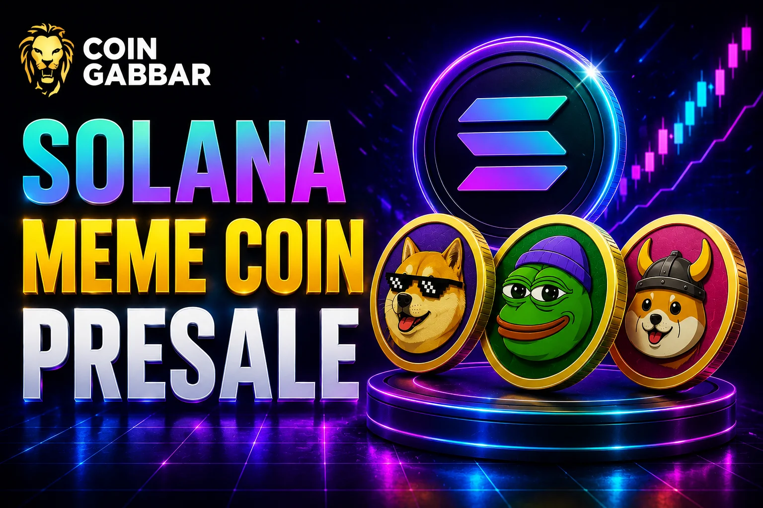 Solana meme coin Presale list with top SOL token sales