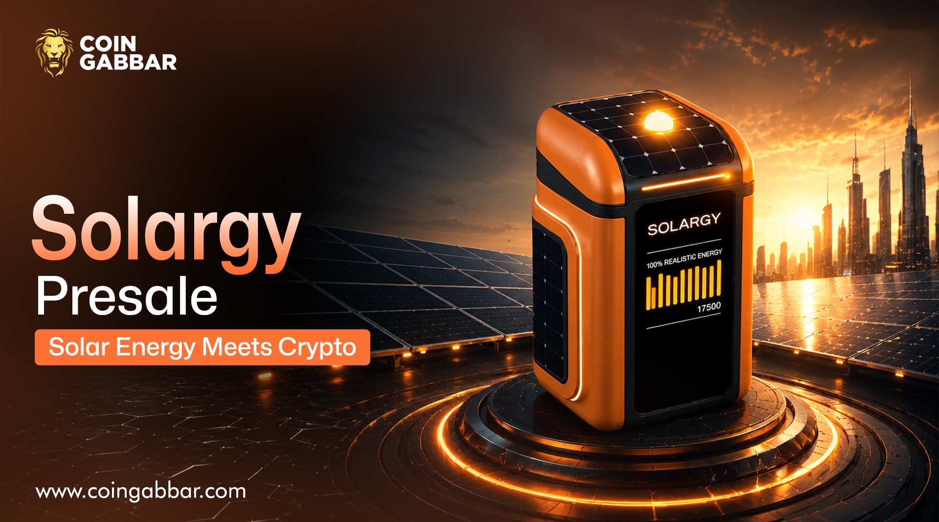 Solargy Presale: Solar Energy Meets Crypto