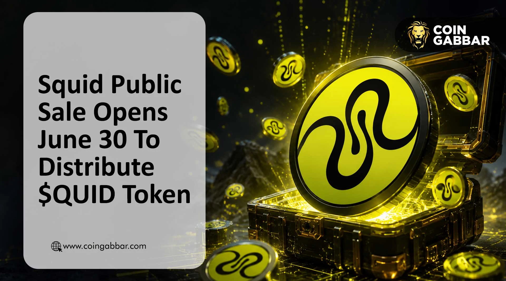 Squid Public Sale Opens June 30 To Distribute $QUID Token