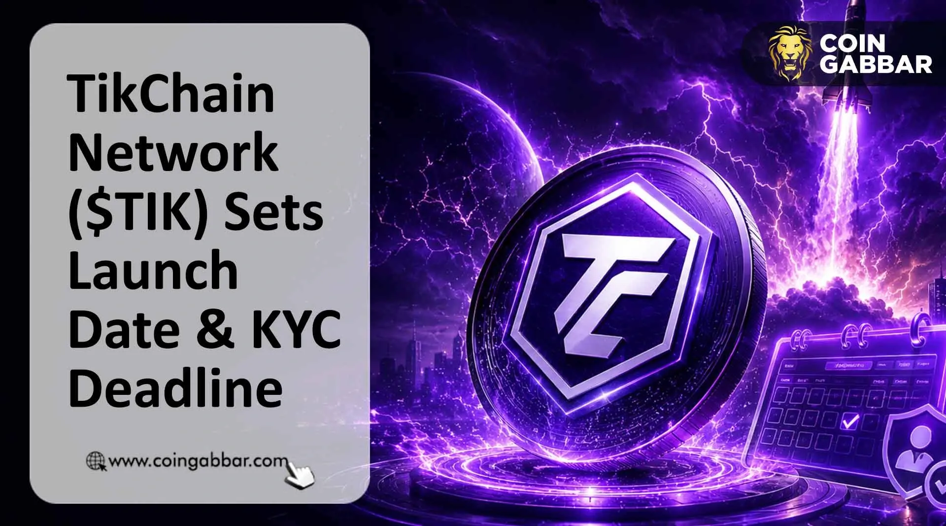 Tikcoin Network ($TIK) Sets Launch Date and KYC Deadline
