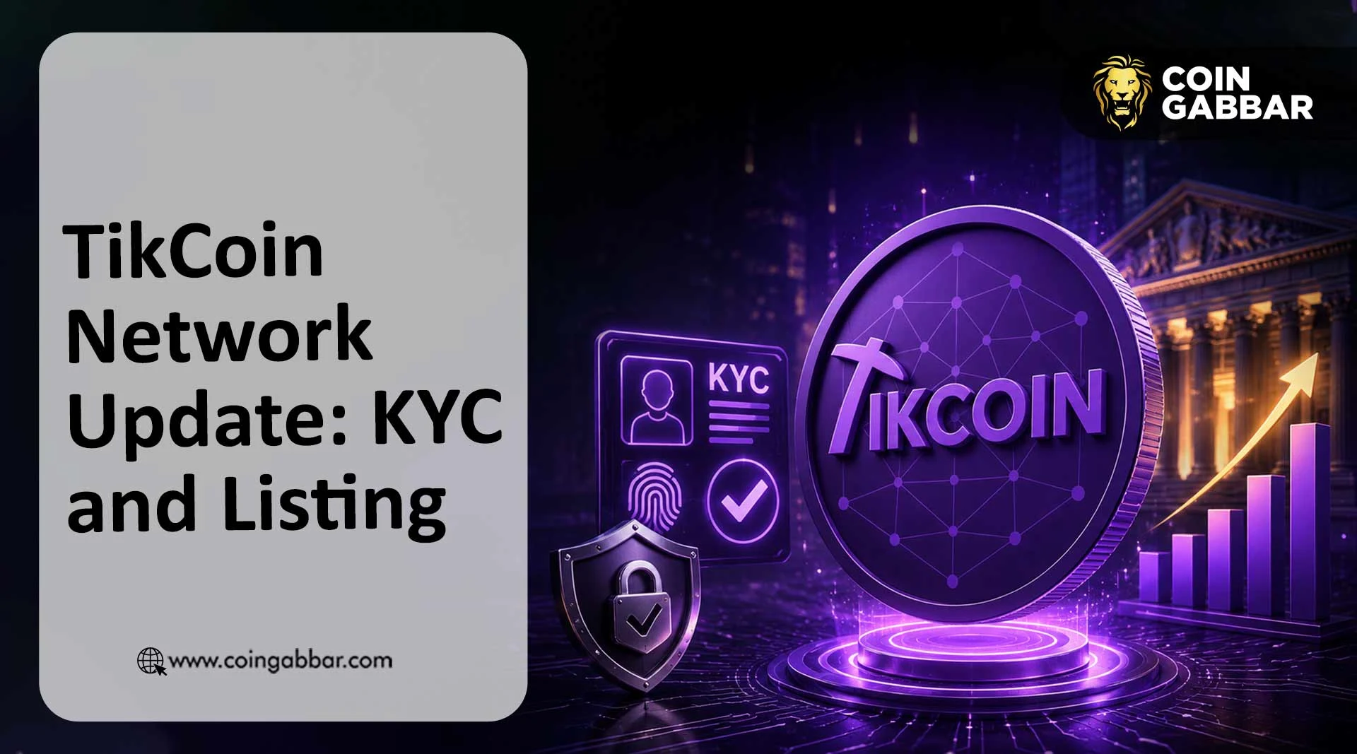 Tikcoin Network Update: KYC and Listing