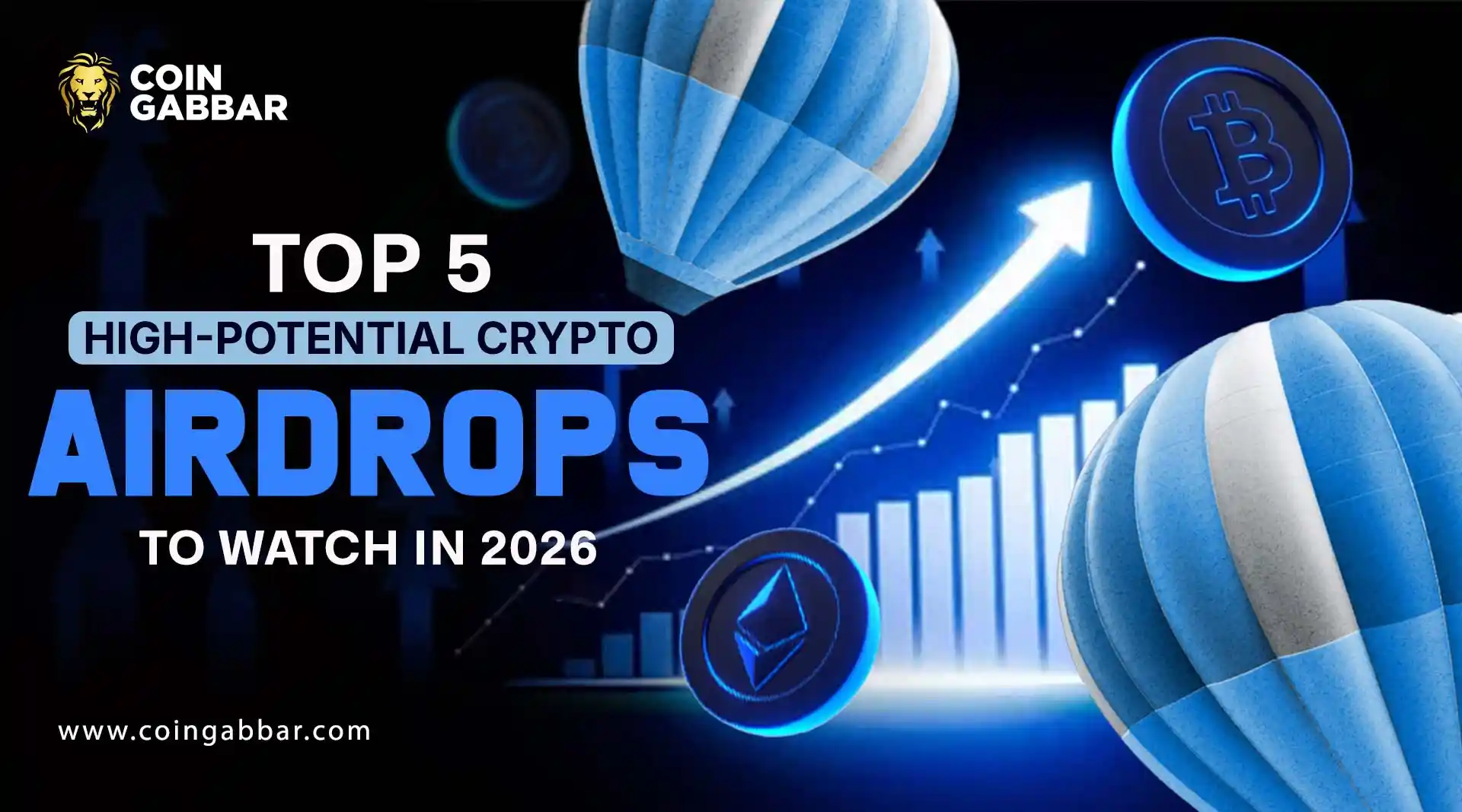 Top 5 crypto airdrops 2026 list showing Solana, BNB, Base