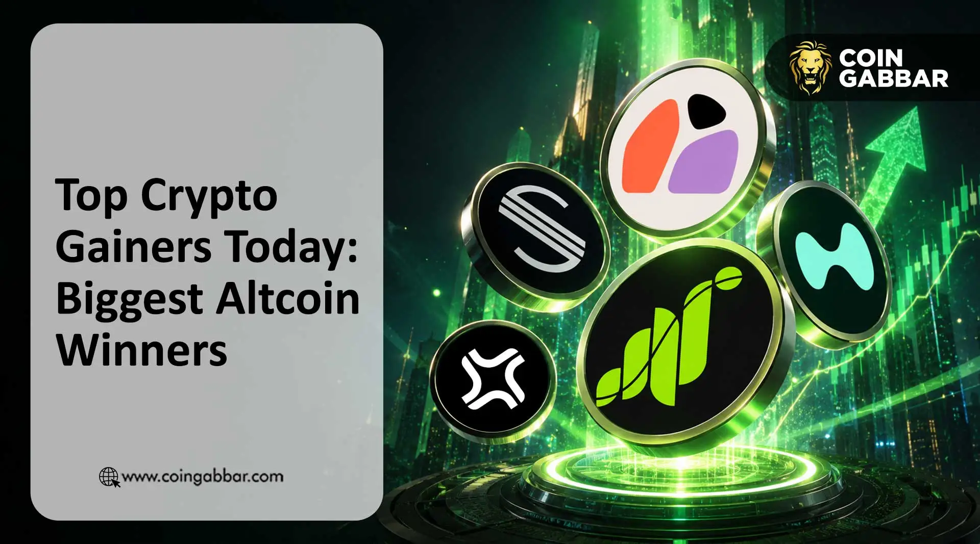 Top Crypto Gainers Today: Biggest Altcoin Winners