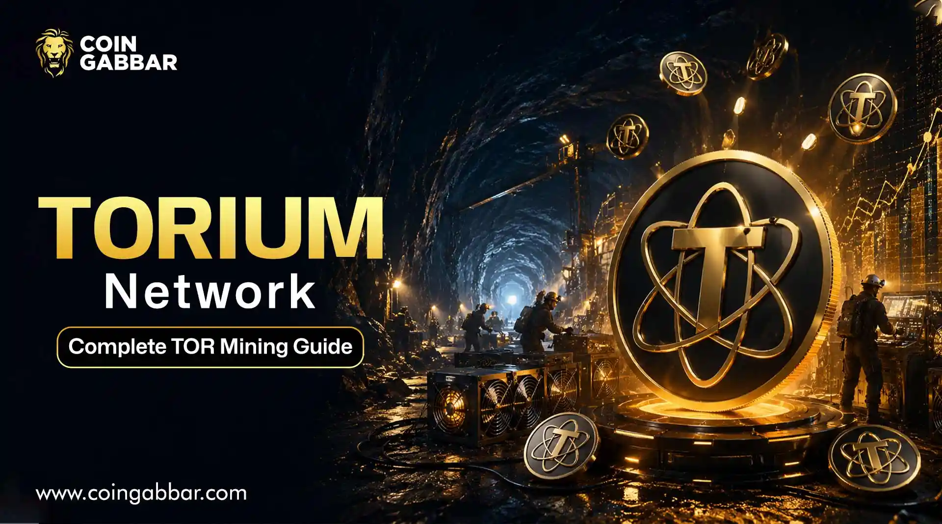 Torium Network mining guide smartphone app