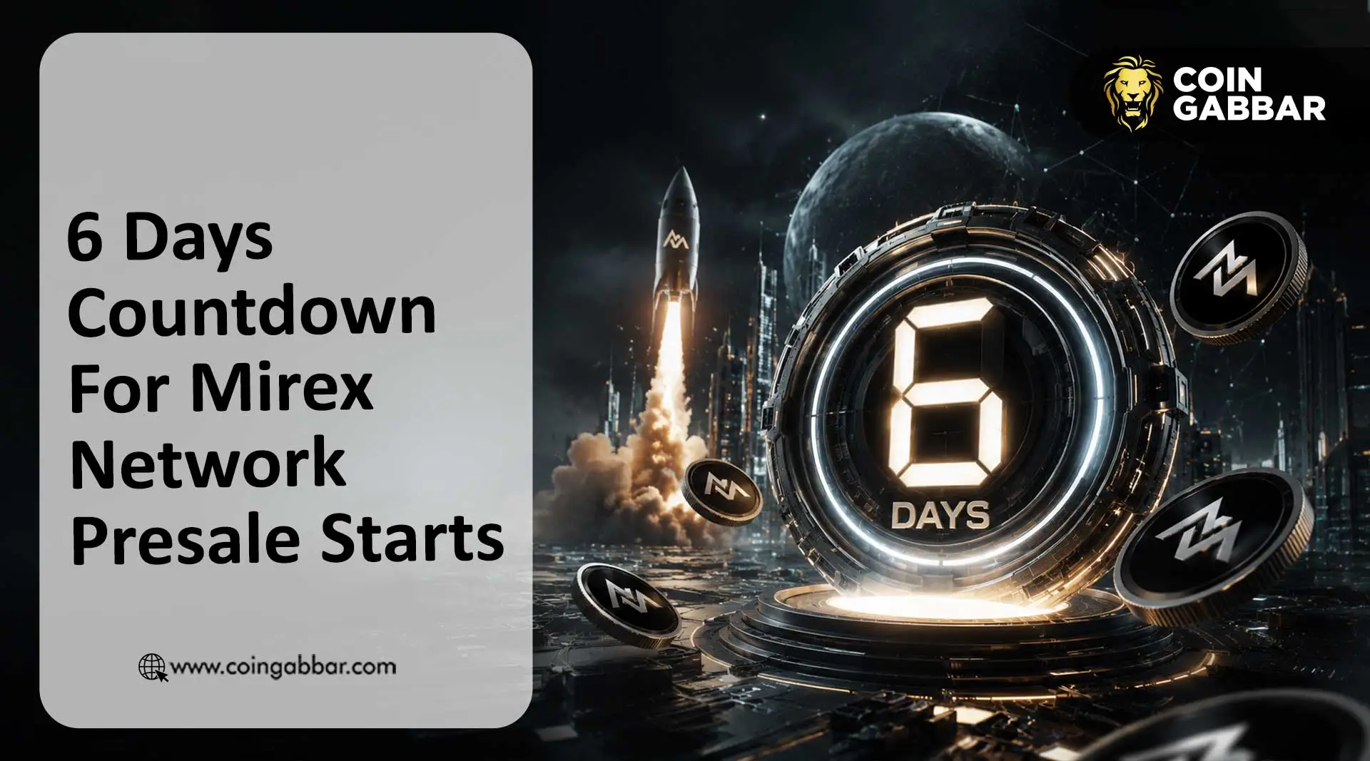 6 Days Countdown For Mirex Network Presale Starts