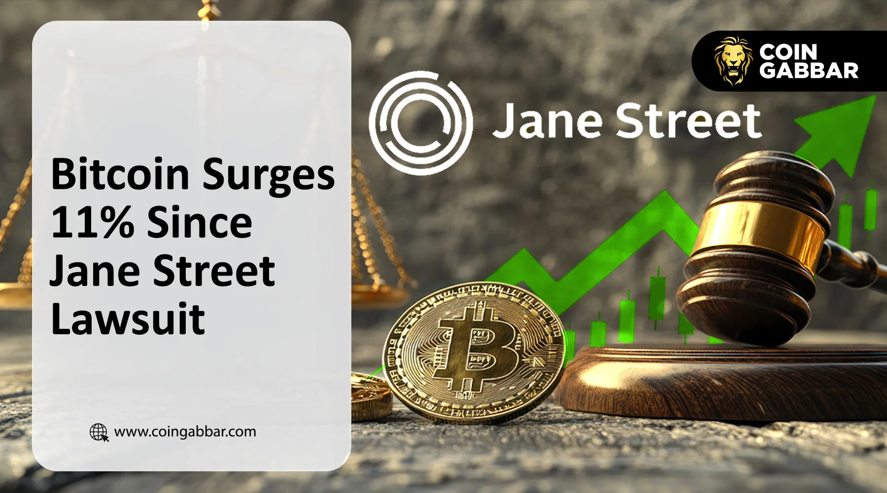 Bitcoin Price Surge 11% After Jane Street Lawsuit