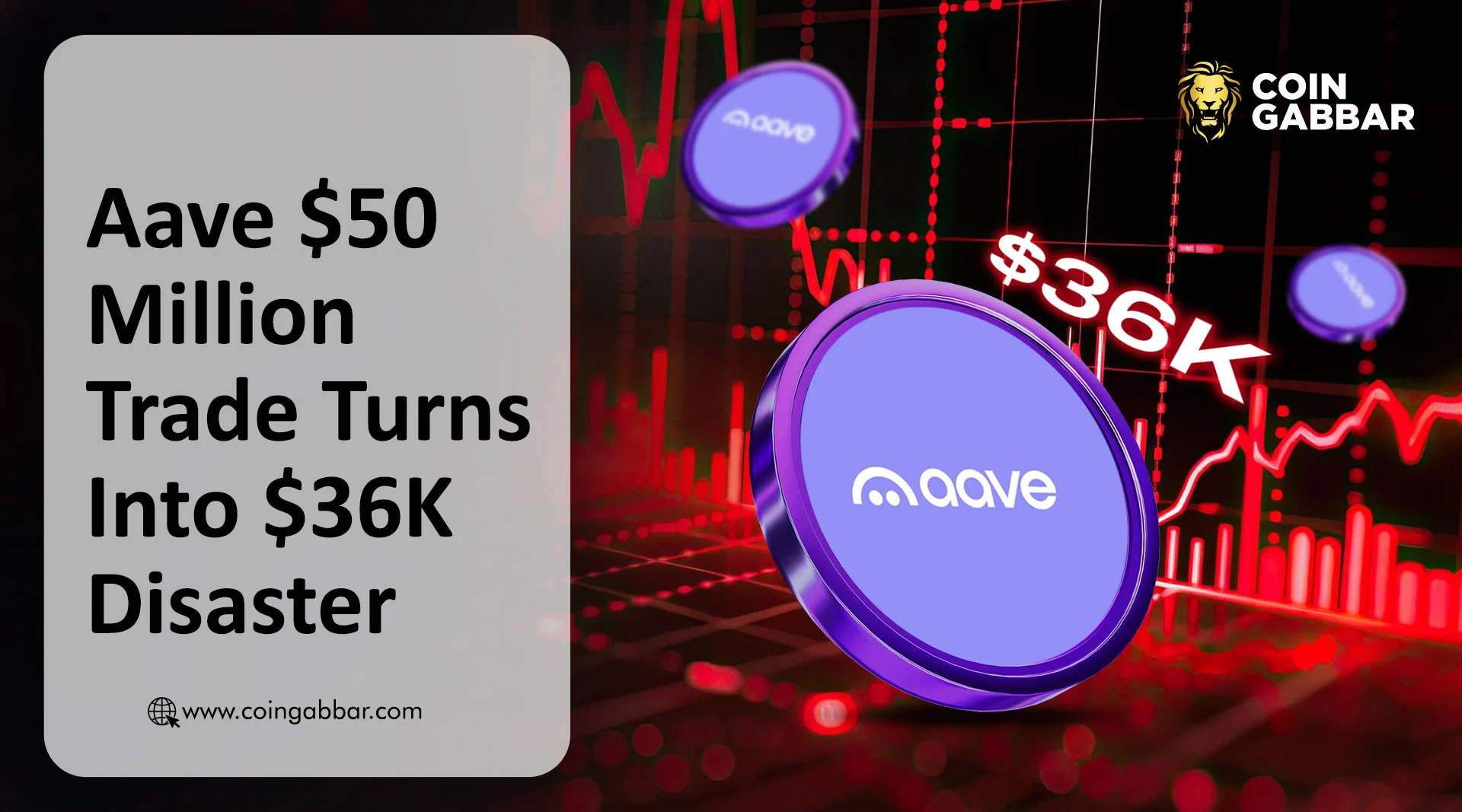 Aave $50 million trade slippage disaster after huge DeFi swap
