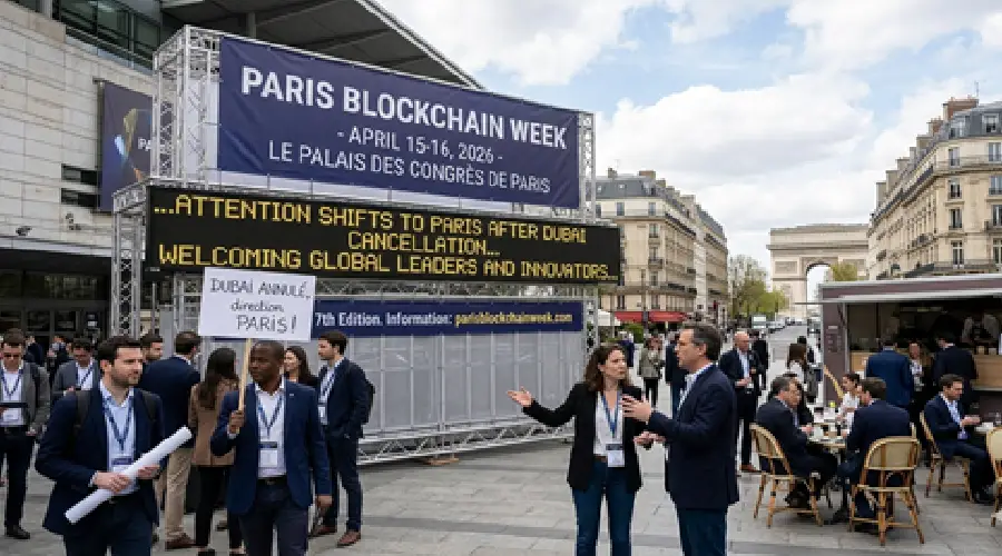 Token 2049 Dubai cancel Paris Blockchain Week