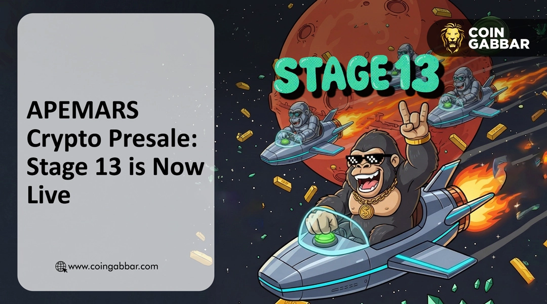 APEMARS crypto presale showing Stage 13 Meteor Growl