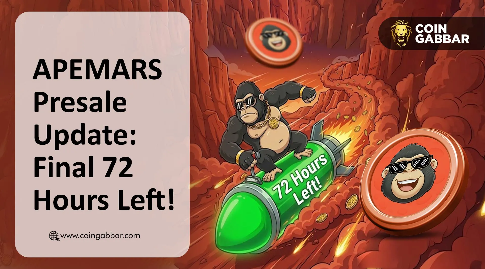 APEMARS Presale Update stage 11 ends in 3 days