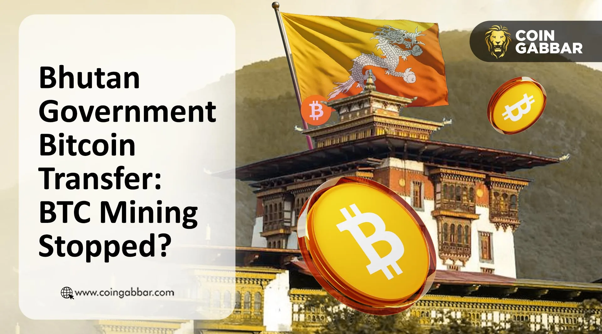 Bhutan government Bitcoin transfer to new wallets and QCP Capital.