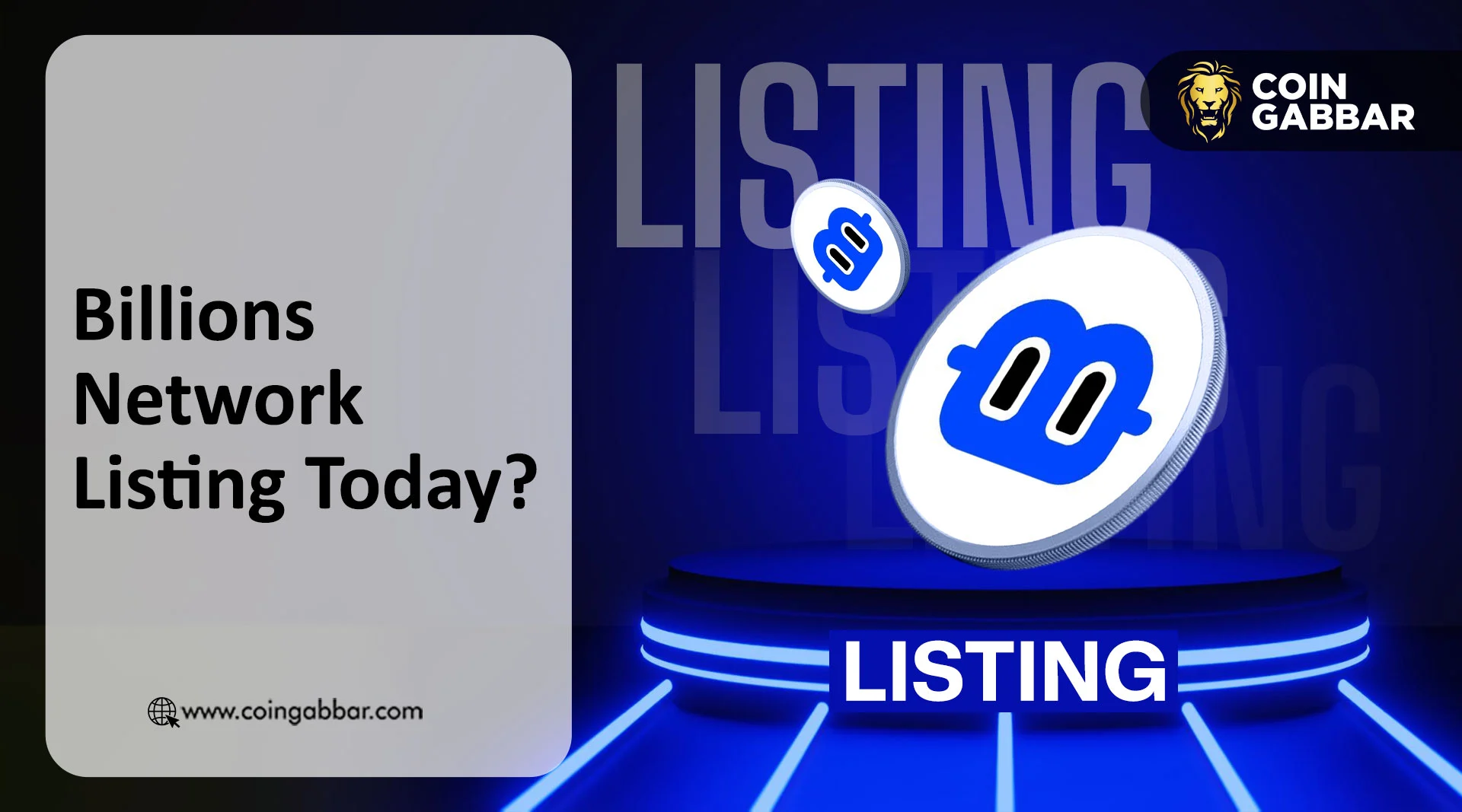 Billions Network Listing Date Gets a WEEX Signal