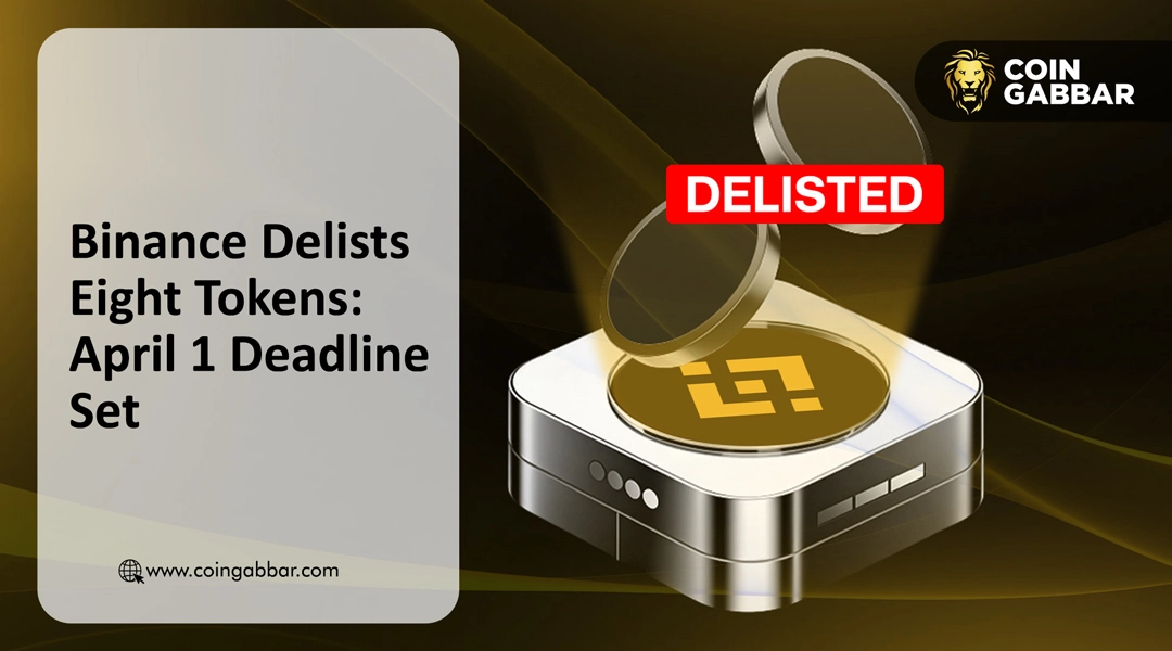 Binance Delists Eight Tokens in April 2026