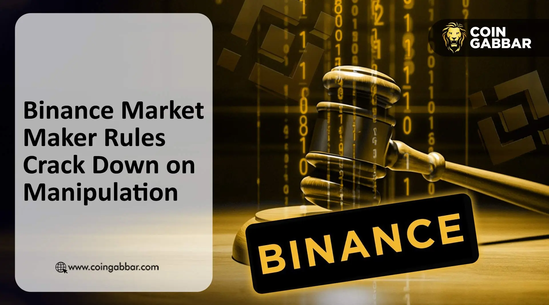 Binance market maker rules improve transparency in crypto trading