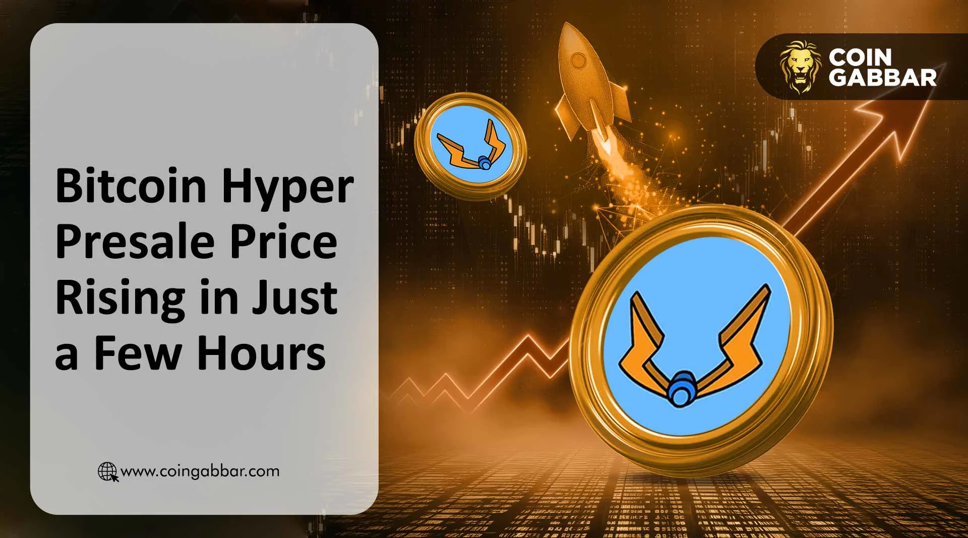 Bitcoin Hyper Presale Price Rising in Just a Few Hours