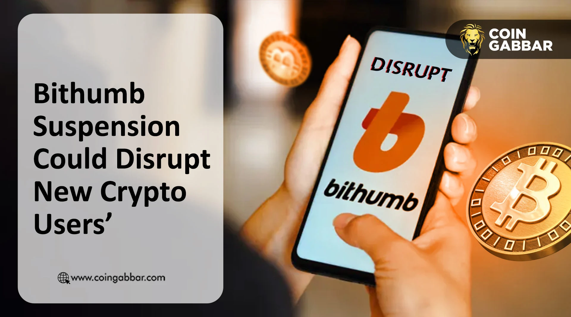 Bithumb Suspension