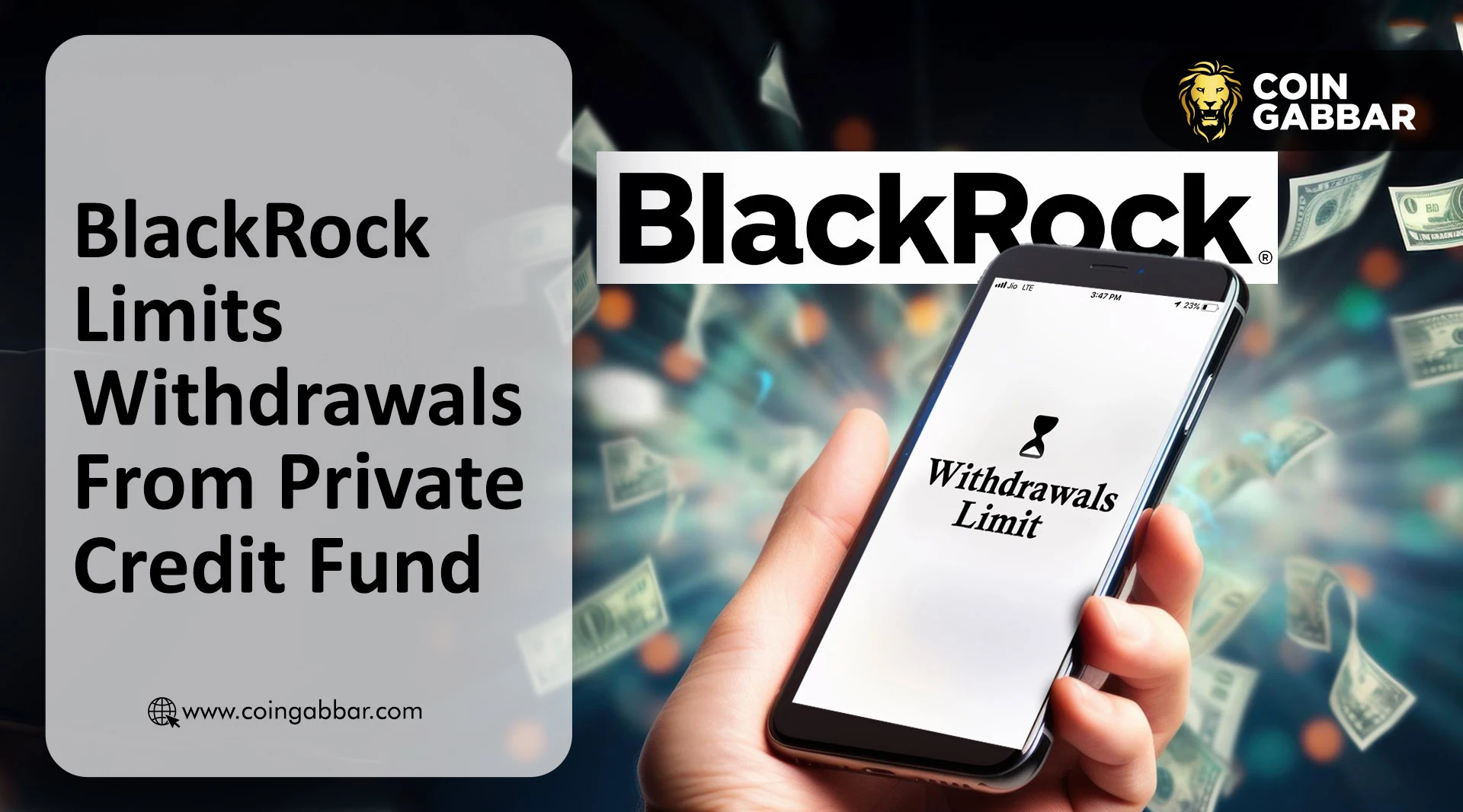 BlackRock Limits Withdrawals From Private Credit Fund