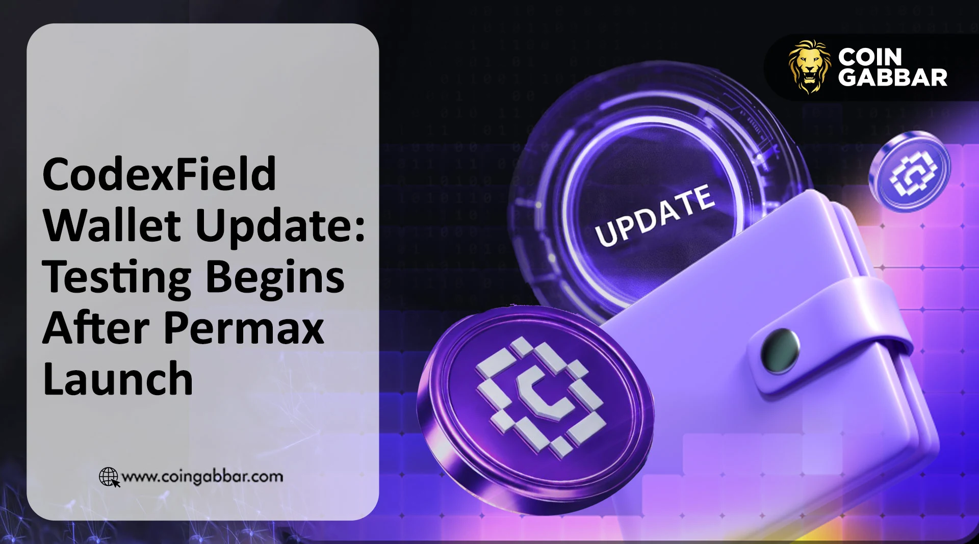 CodexField Wallet Update: Testing Begins After Permax Launch