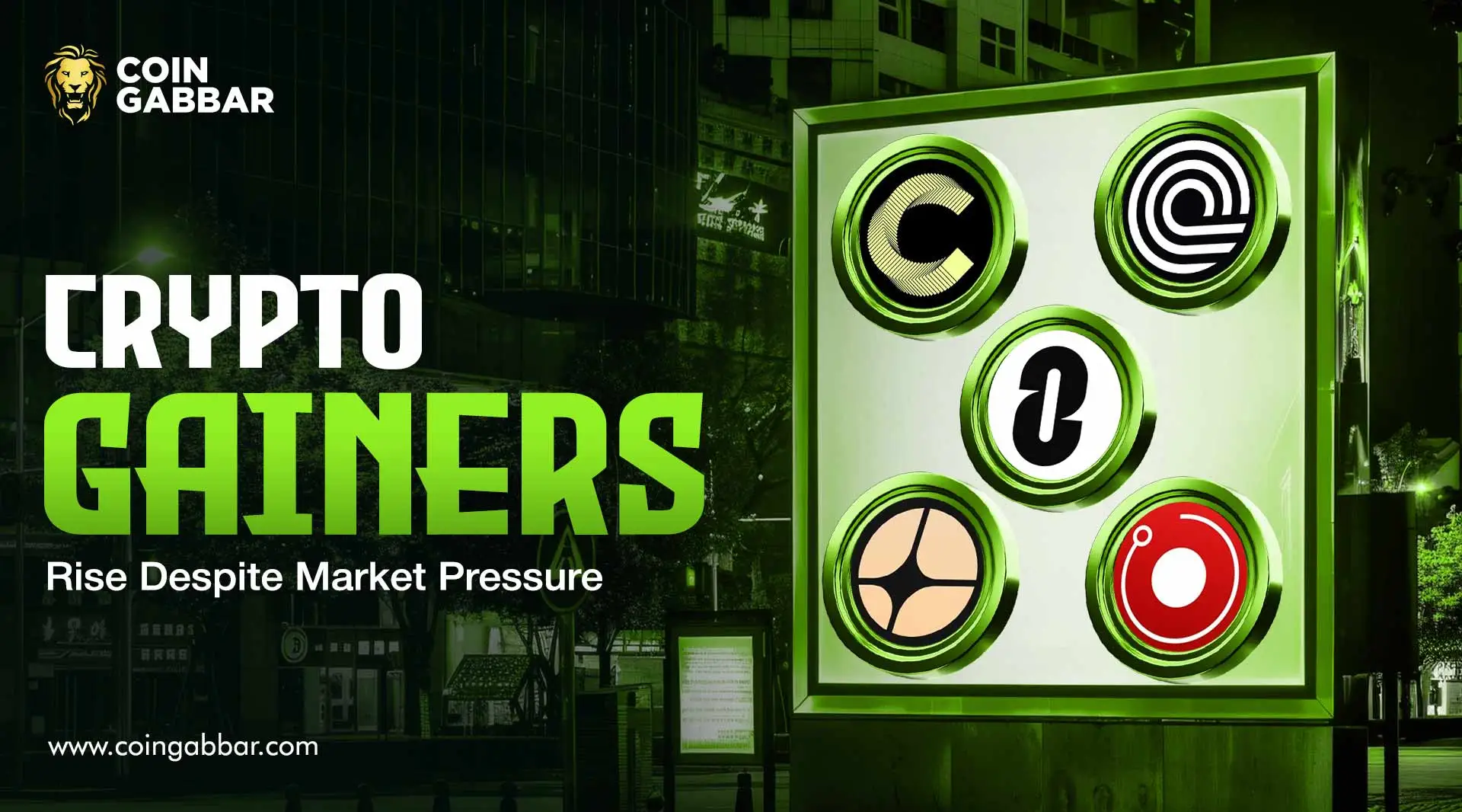 Crypto Gainers Rise Despite Market Pressure