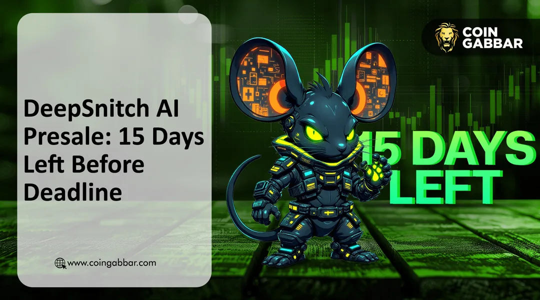 DeepSnitch AI Presale: 15 Days Left Before Deadline