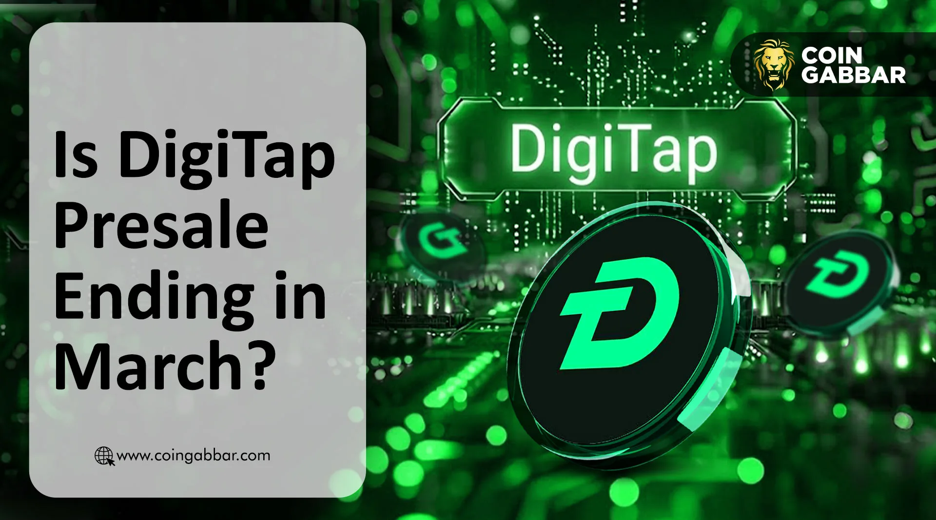 Will Digitap Presale End in March?