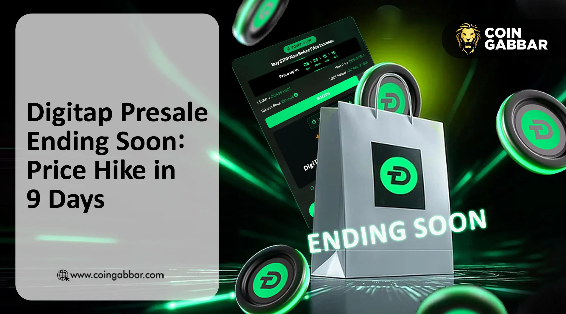Digitap Presale Price Surge in 9 Days