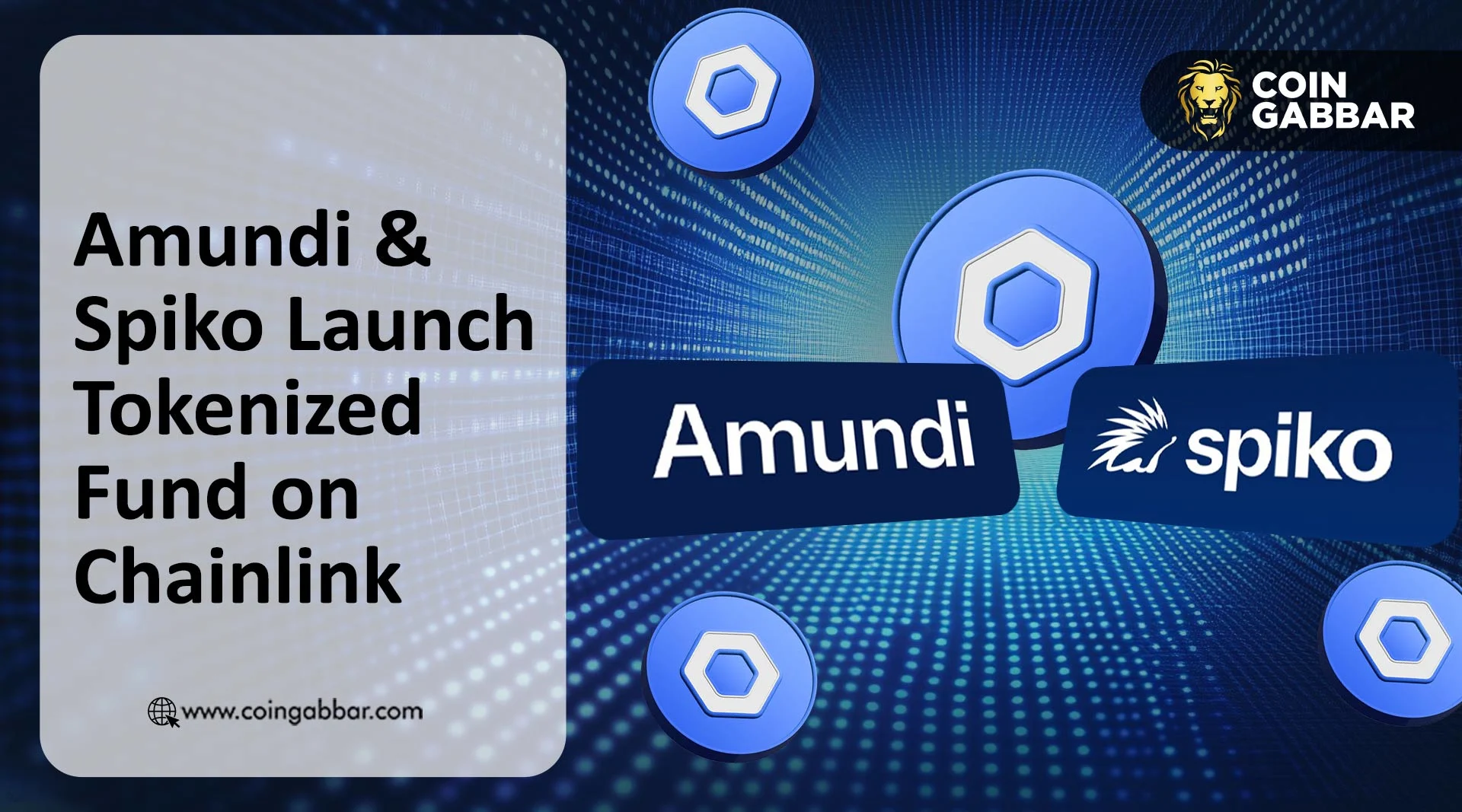 Amundi & Spiko Launch Tokenized Fund SAFO on Chainlink